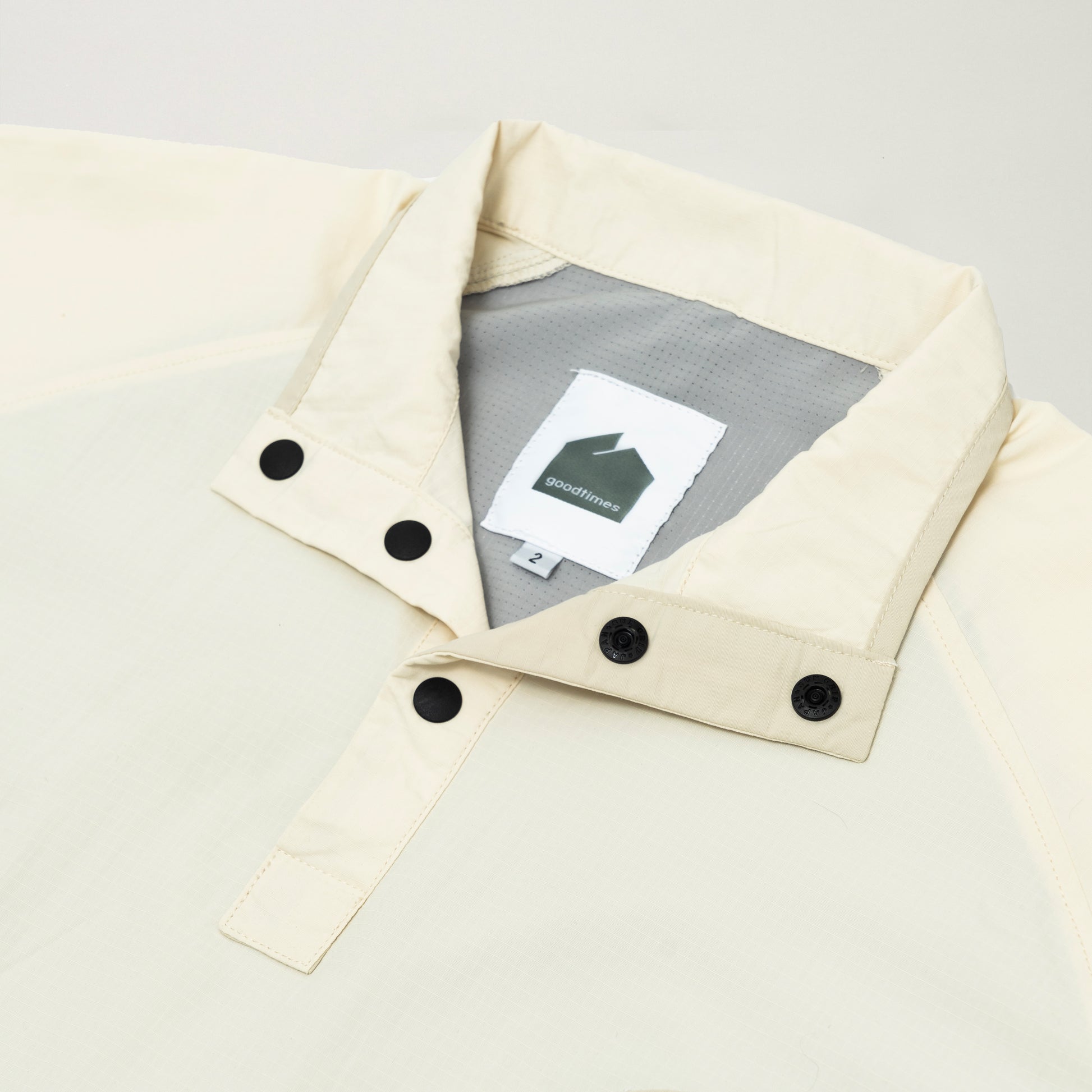Half Snap Pullover Shirt (Ivory) - BEV C multi label store