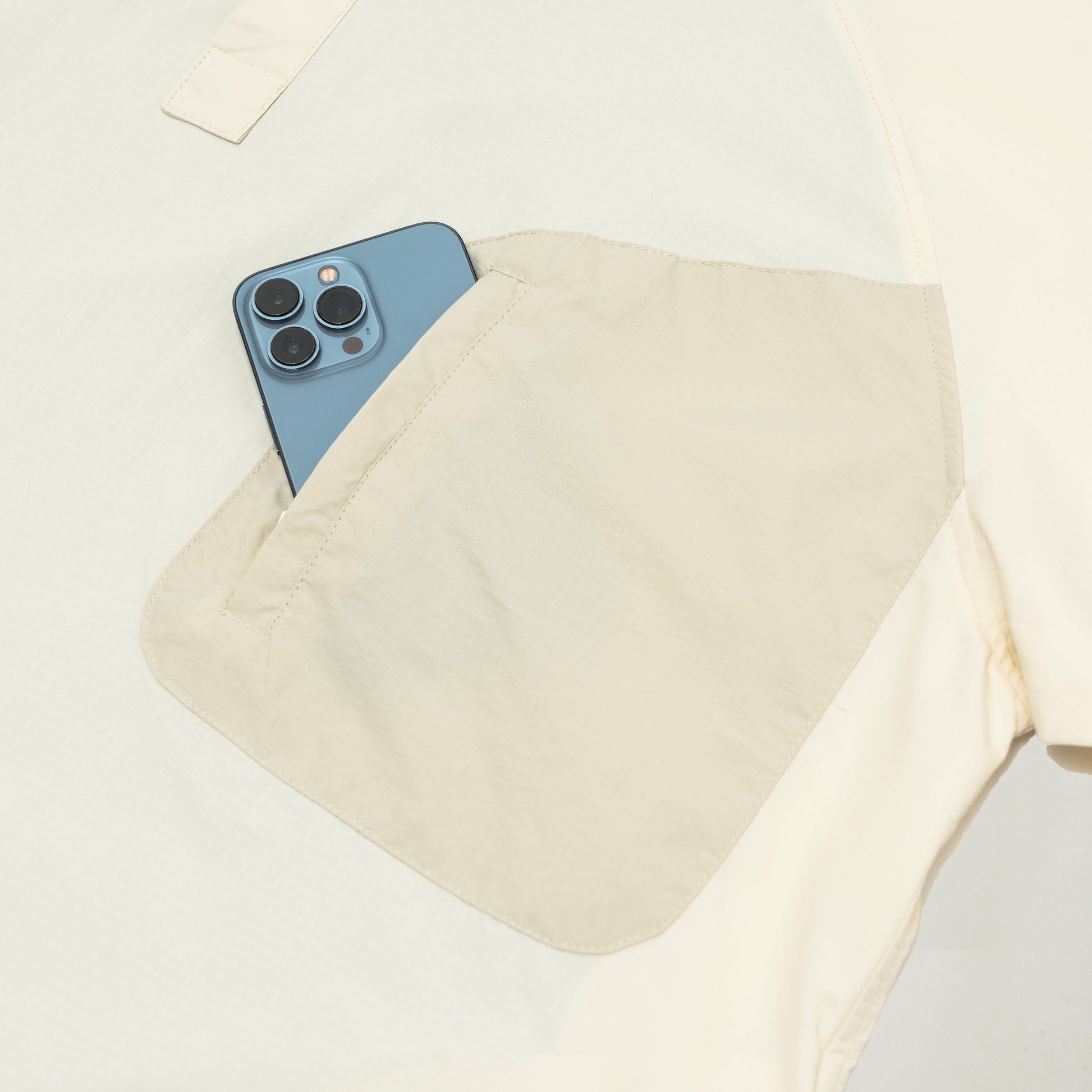 Half Snap Pullover Shirt (Ivory) - BEV C multi label store