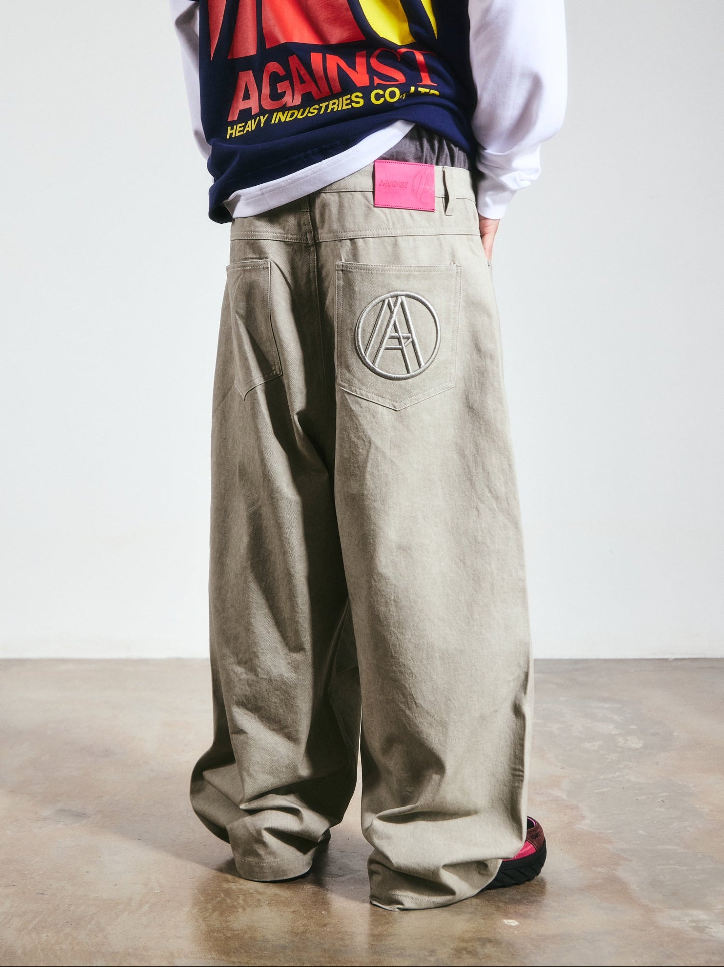 DIRTY PERFECT PANTS WASHED GREY - BEV C multi label store