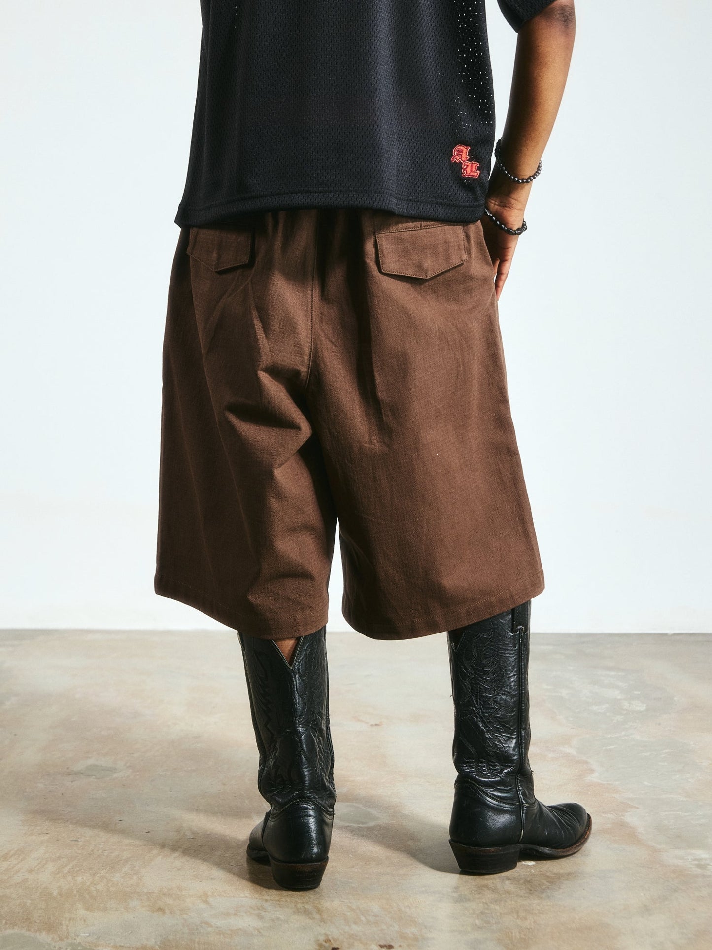BERMUDA MONEY SHORTS - BEV C multi label store