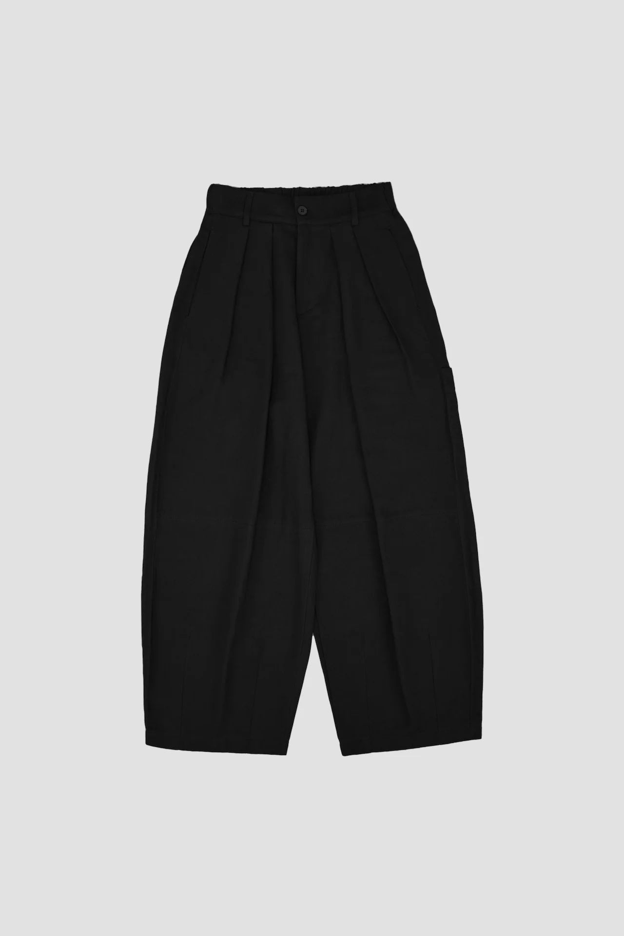 Gender Neutral Cocoon Trousers (Poly / Black) - BEV C multi label store