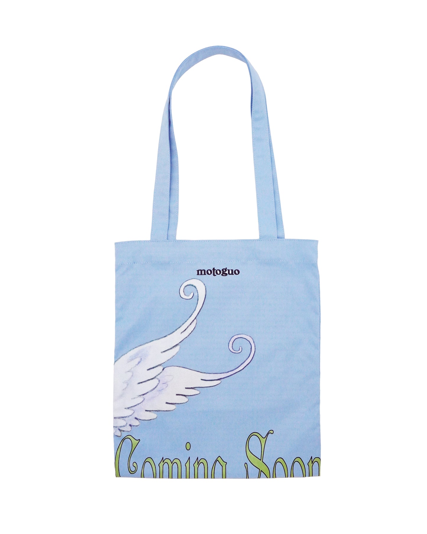 Coming Soon Tote (Sky Blue) - BEV C multi label store