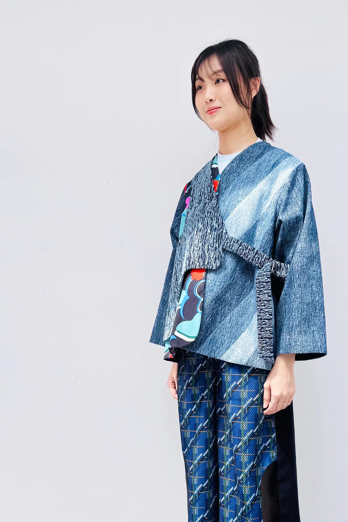 S20 JK01 || I'M NOT SHY OVERSIZED JACKET - BEV C multi label store