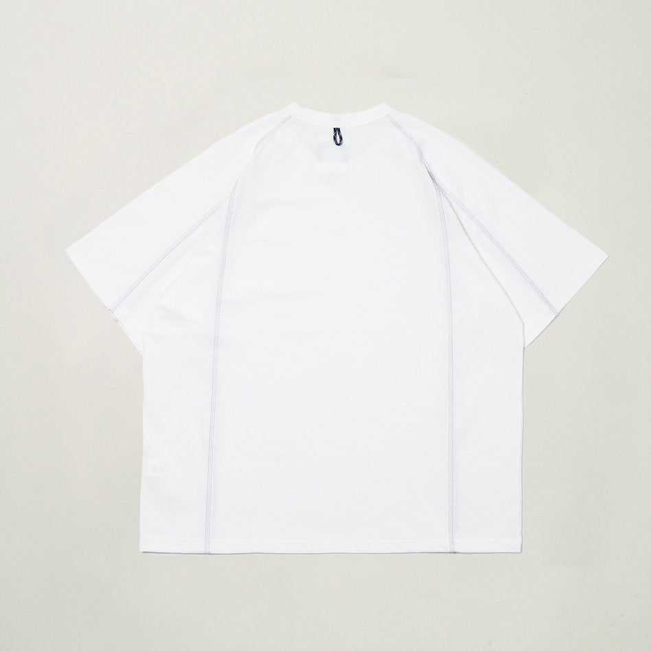 Splice Tee (Ivory) - BEV C multi label store