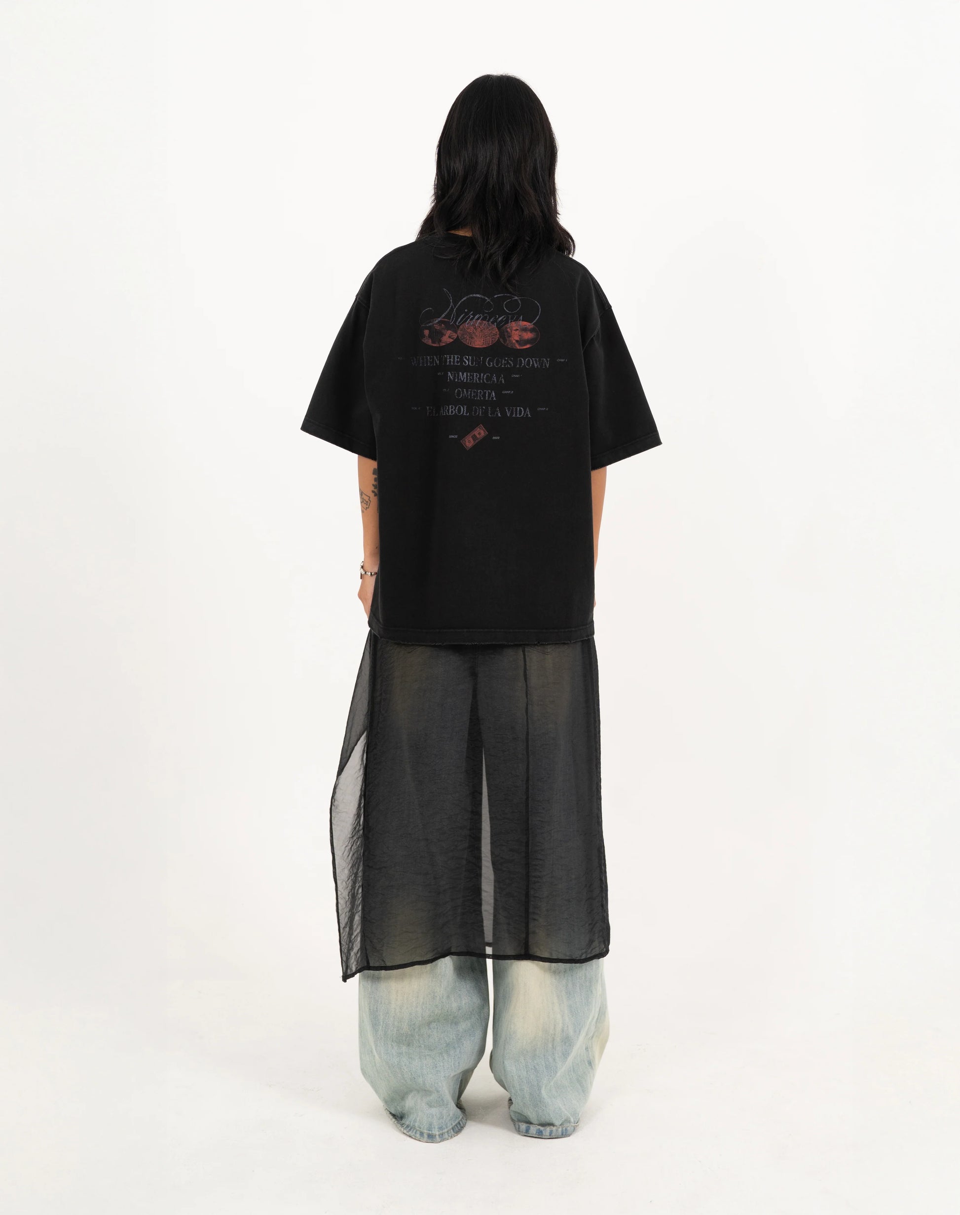 N E O VOL.2_CH.1 NIRMECCA OVERSIZE TEE - BEV C multi label store
