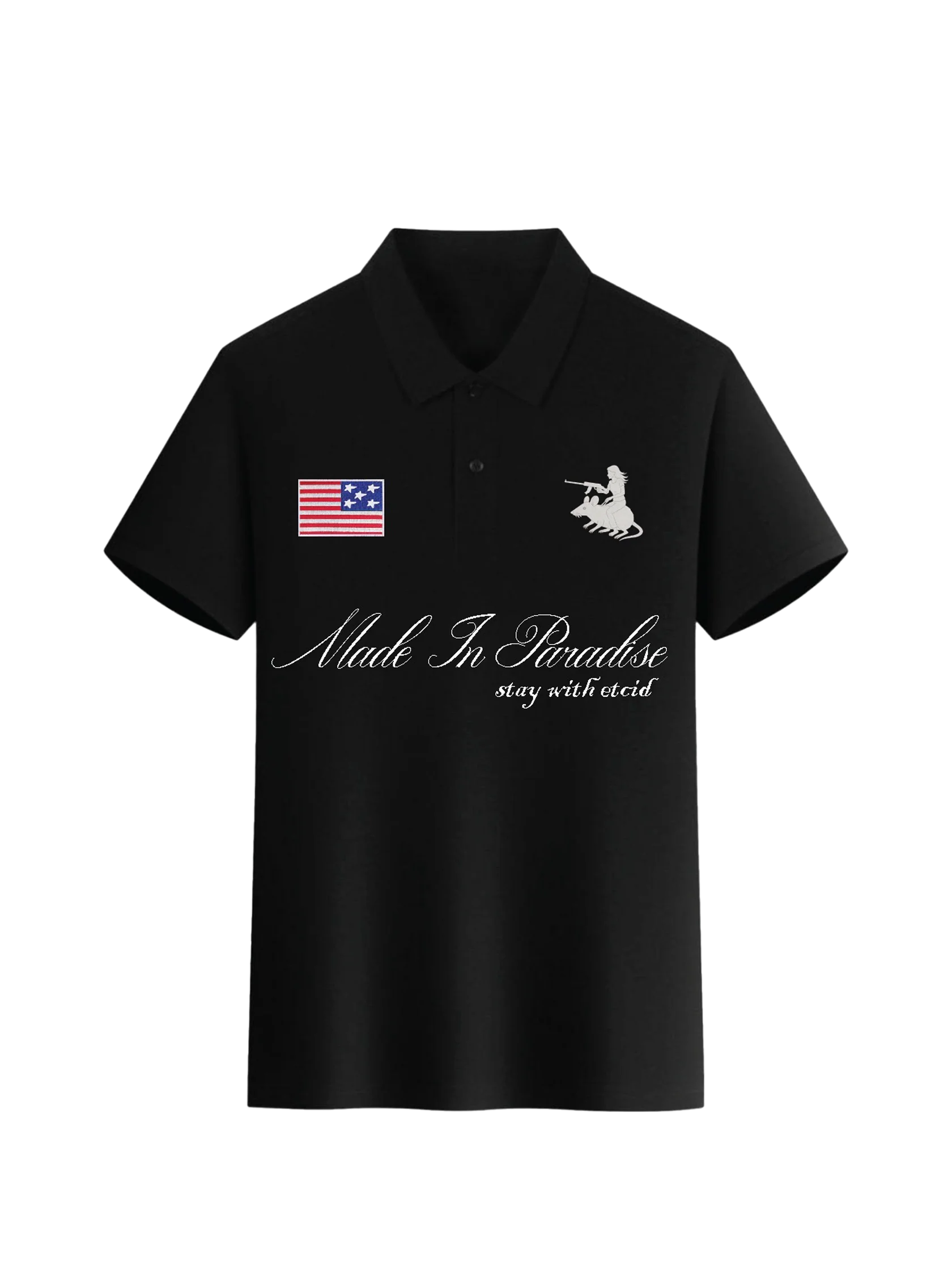 MADE IN PARADISE POLO - BEV C multi label store