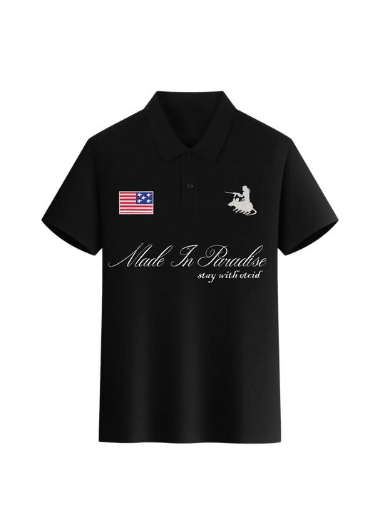 MADE IN PARADISE POLO - BEV C multi label store