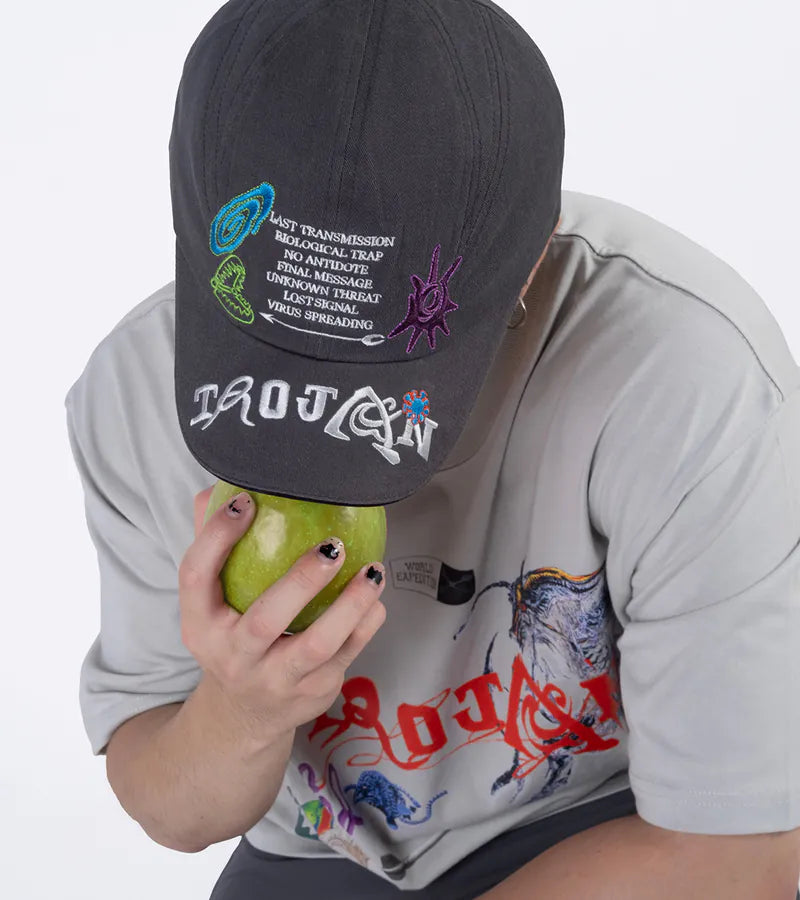 Dark Grey - Trojan Splice Cap - BEV C multi label store