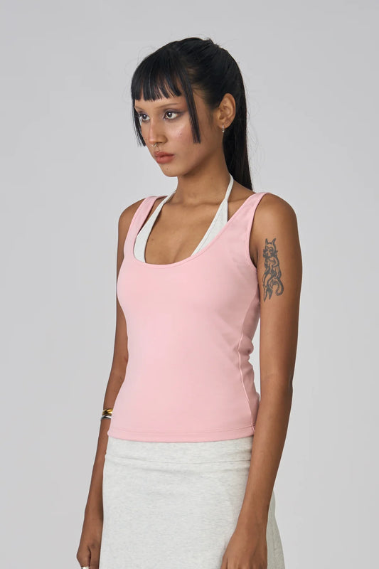 Duo Tank - Pink/Grey - BEV C multi label store