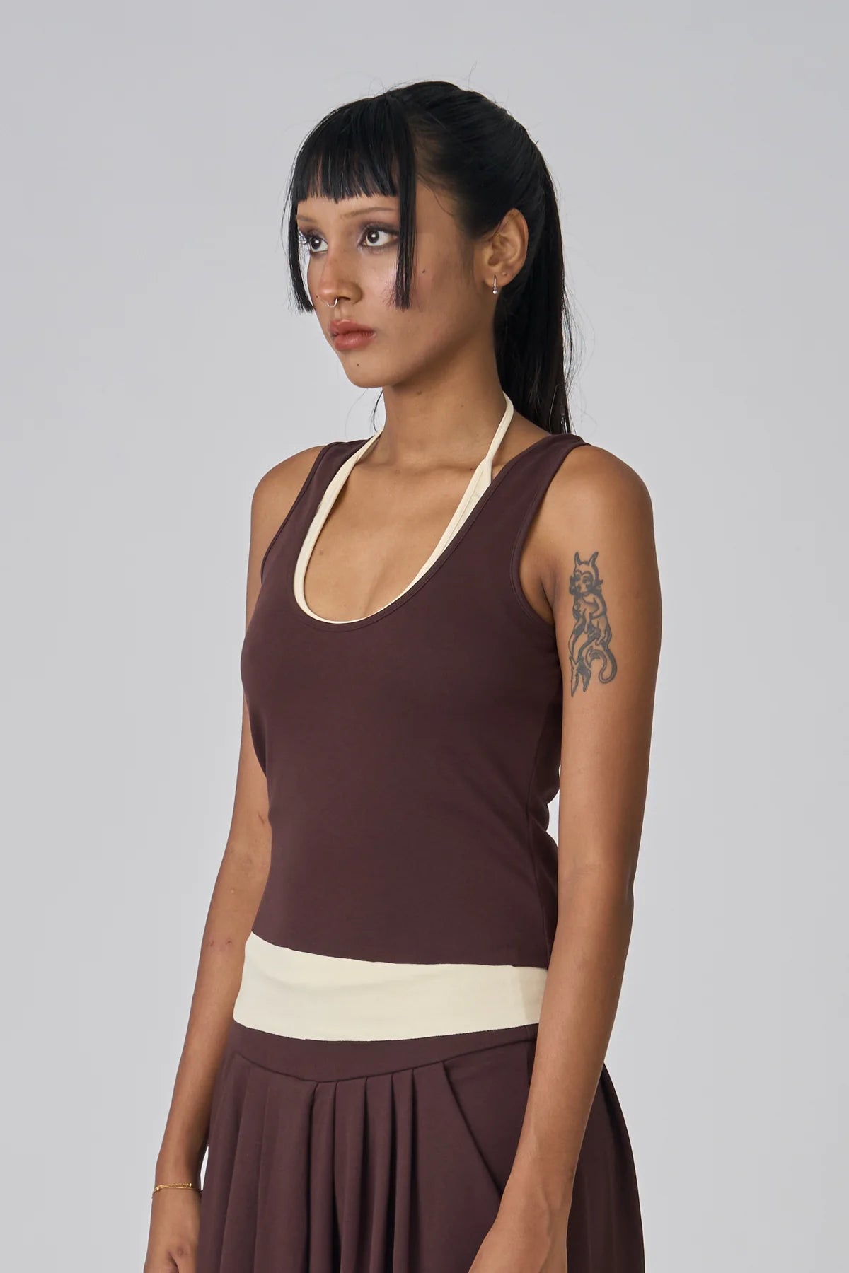Duo Tank - Chestnut / Butter - BEV C multi label store
