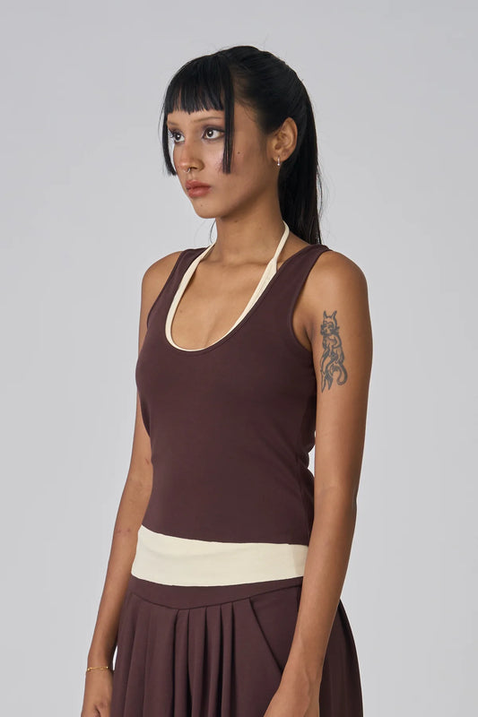 Duo Tank - Chestnut / Butter - BEV C multi label store