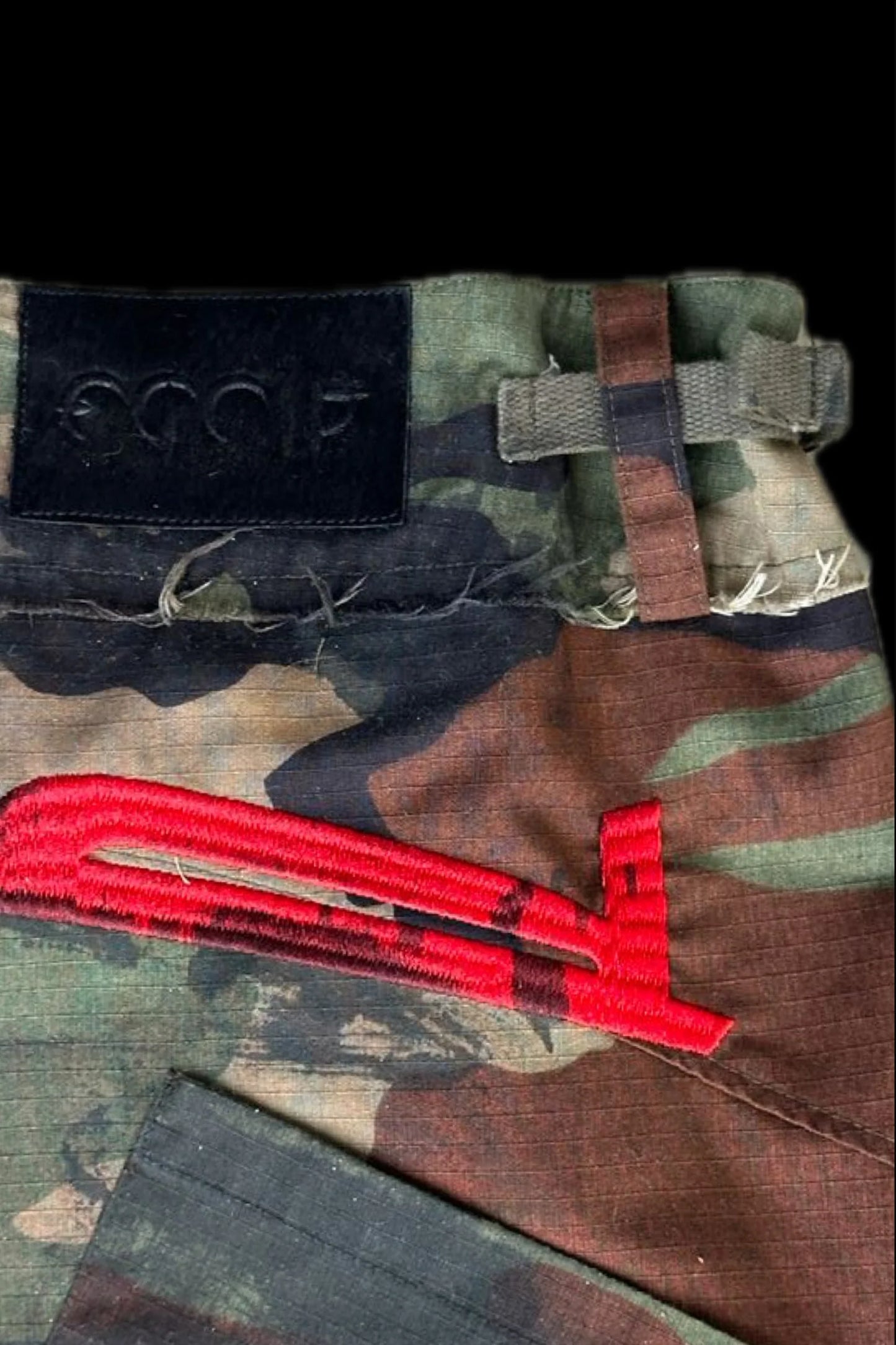 HELLS ANGELS DIRT CAMO PANT - BEV C multi label store