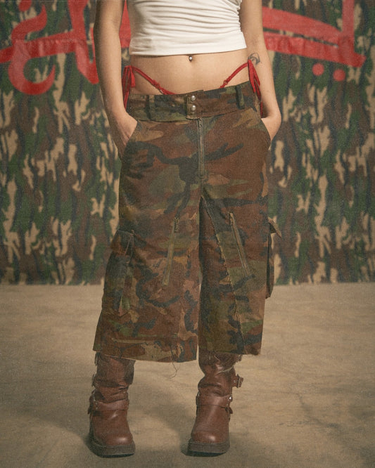 HELLS ANGELS DIRT CAMO PANT - BEV C multi label store