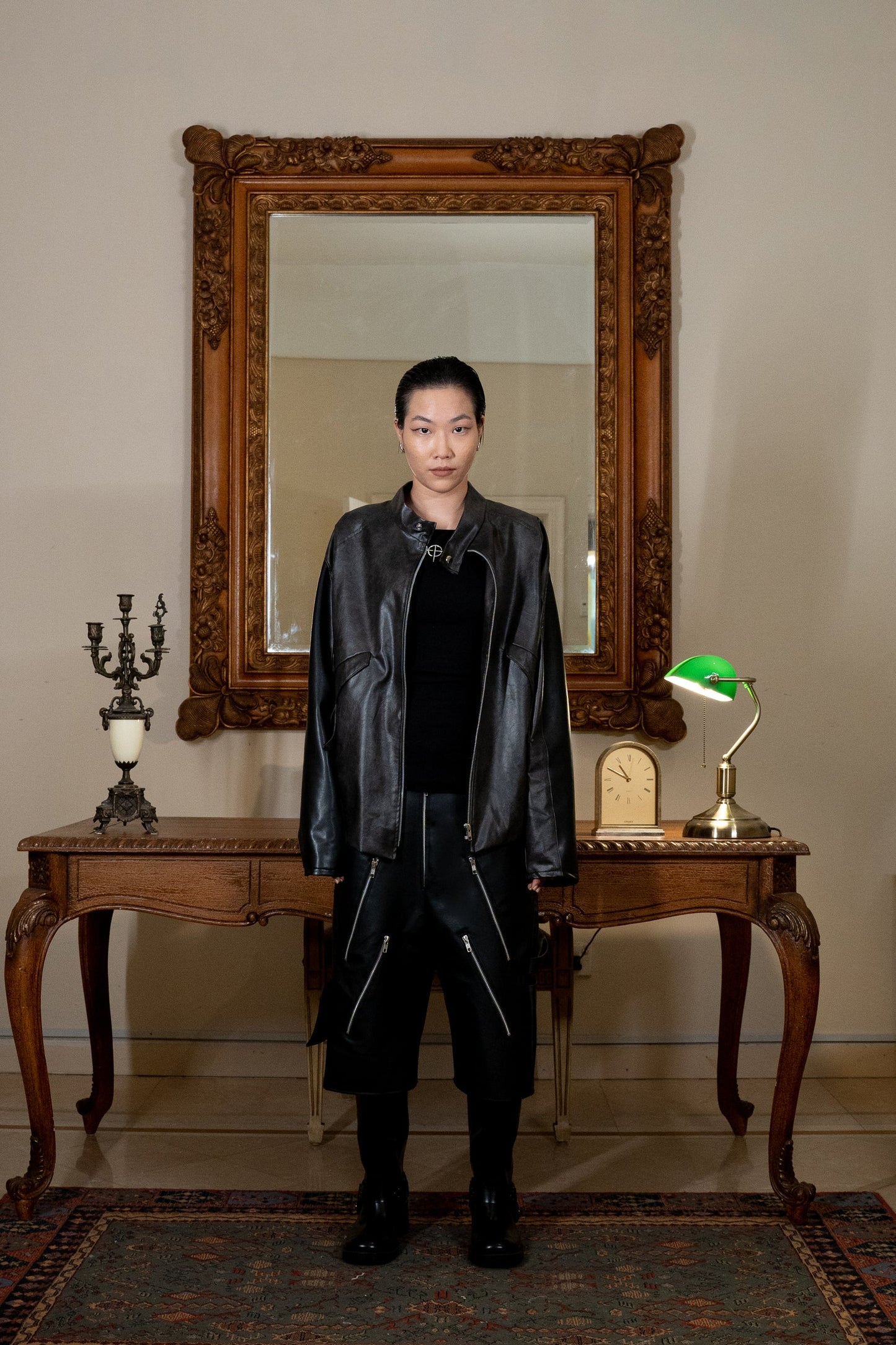 RHITTA BIKER JACKET - BEV C multi label store