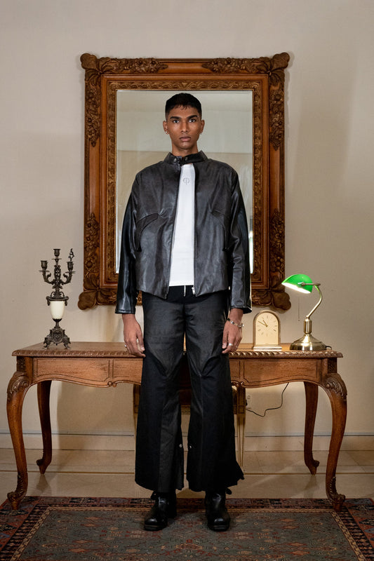 RHITTA BIKER JACKET - BEV C multi label store