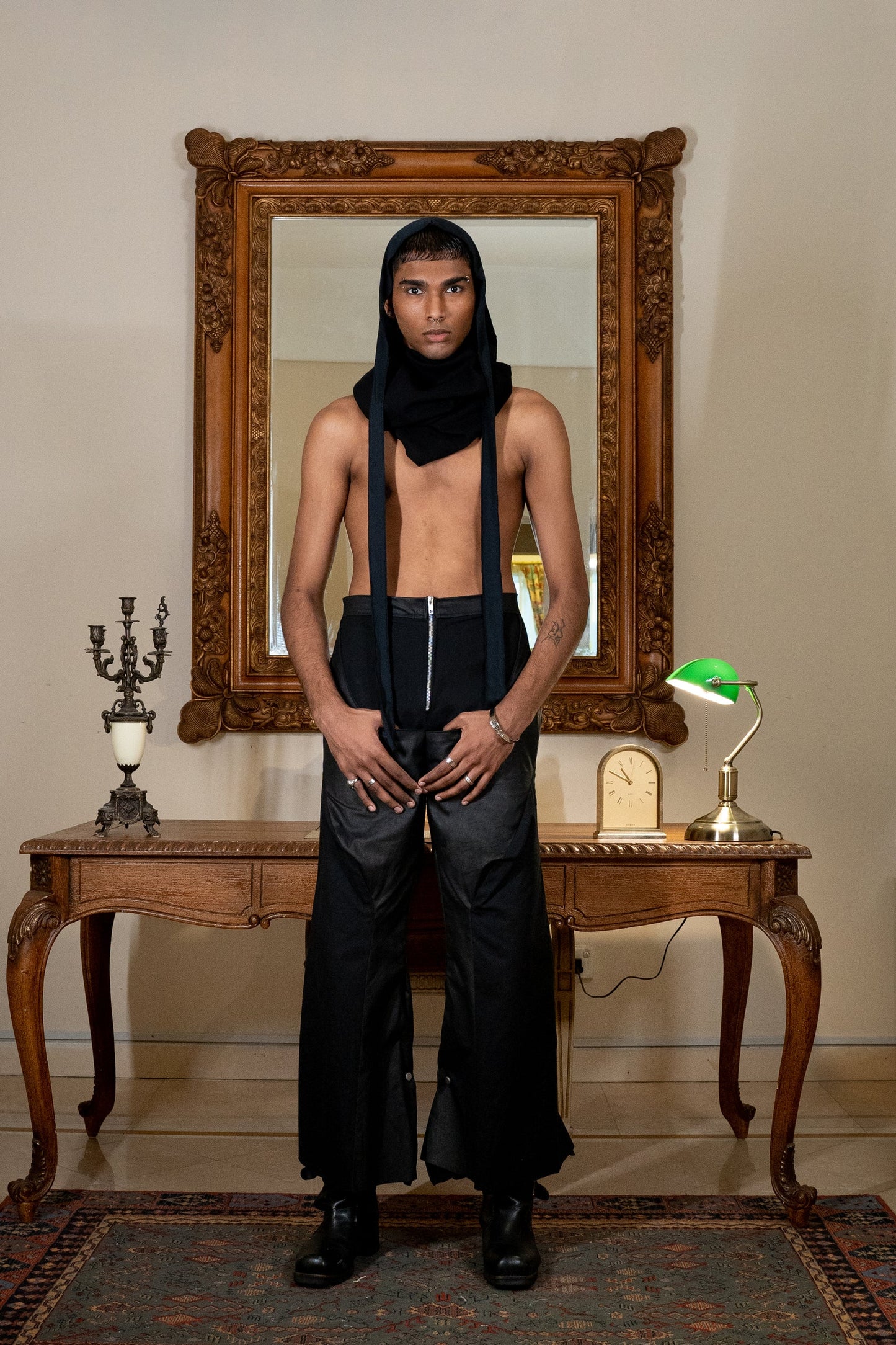 RHITTA BELL BOTTOM PANTS - BEV C multi label store