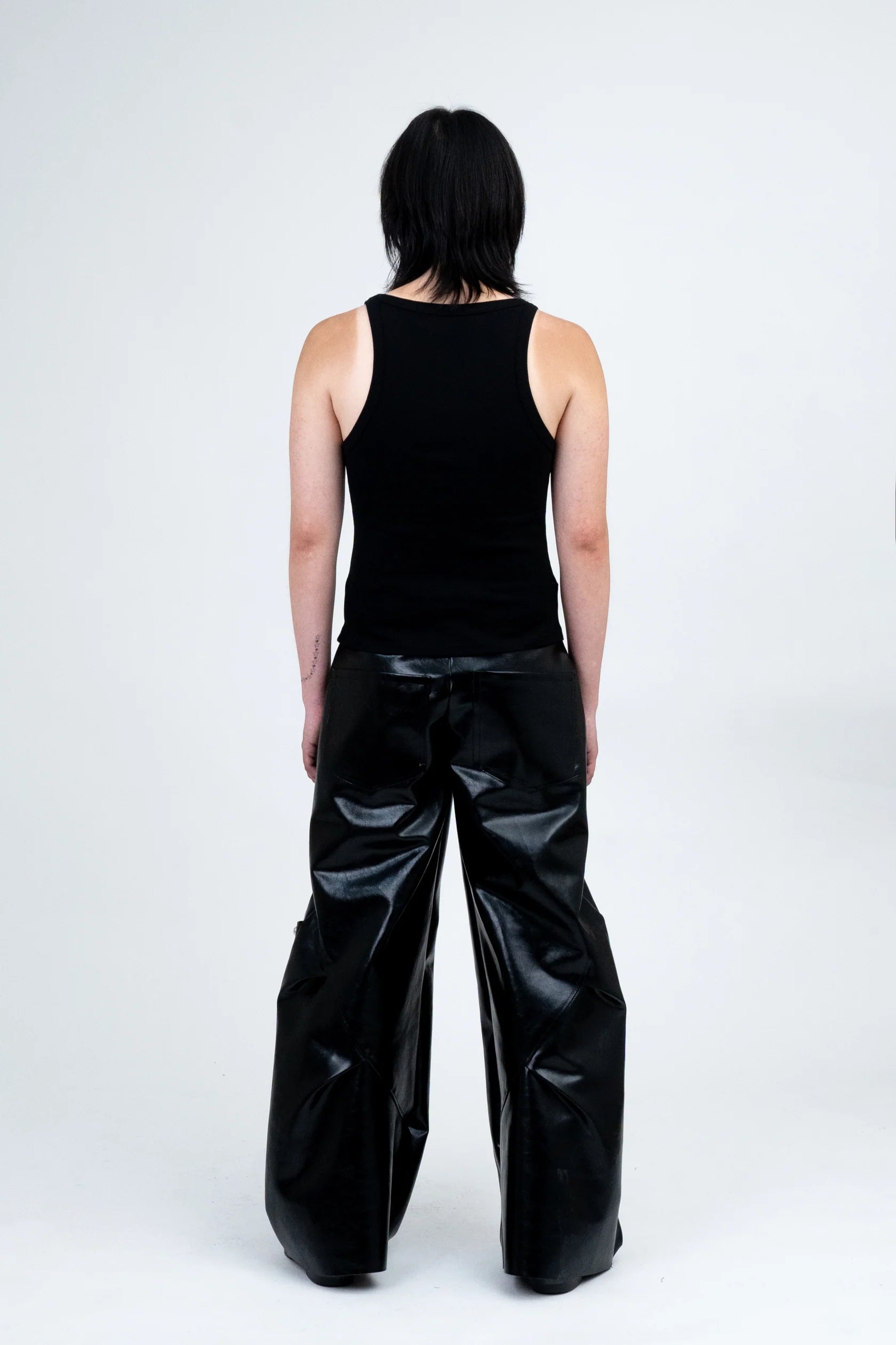 RHITTA AXE LEATHER PANTS - BEV C multi label store