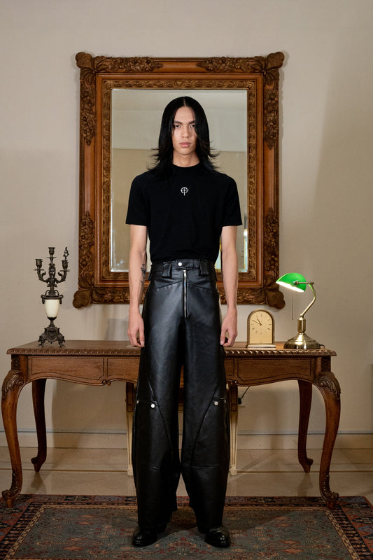 RHITTA AXE LEATHER PANTS - BEV C multi label store