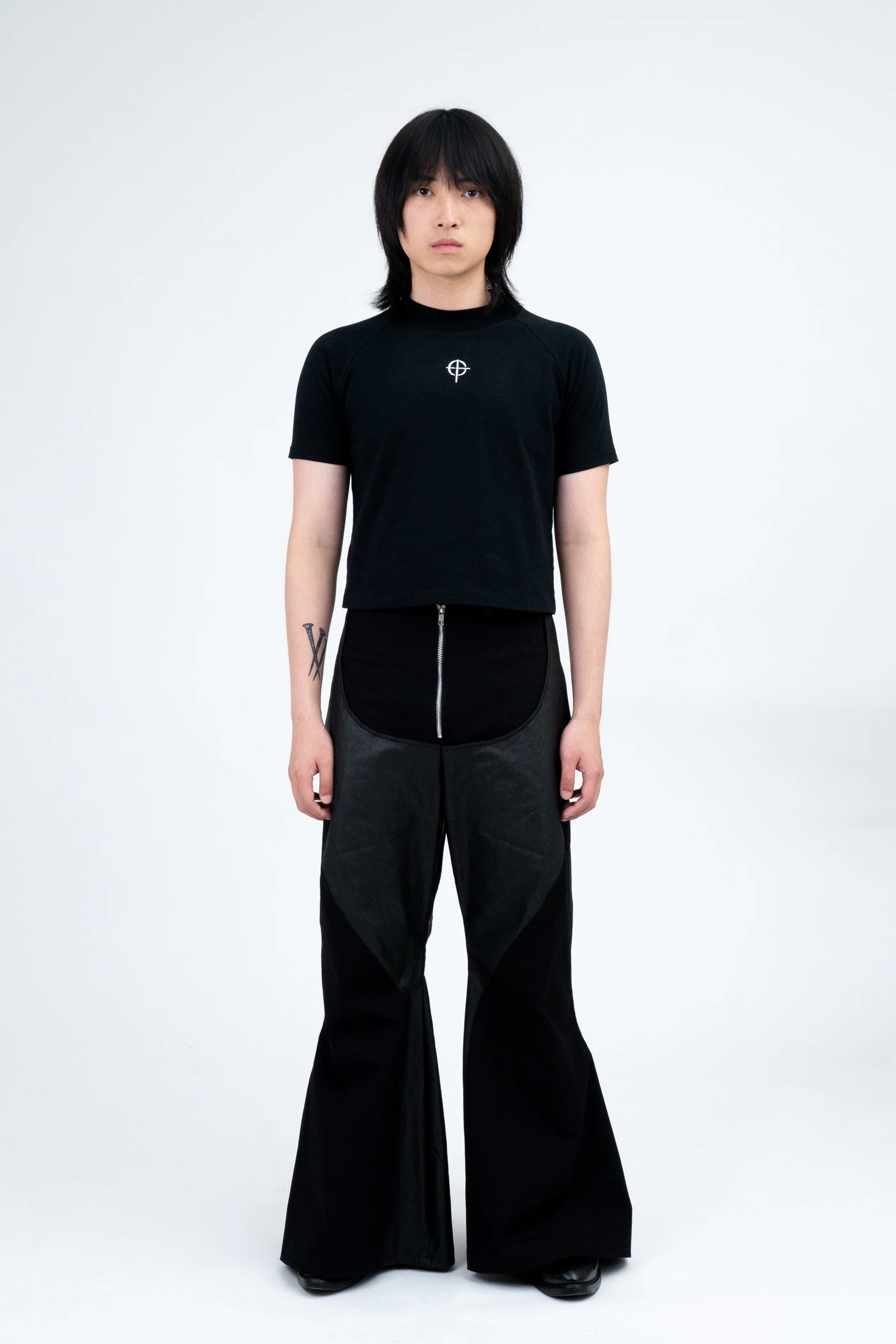 RHITTA CROP TEE - BEV C multi label store
