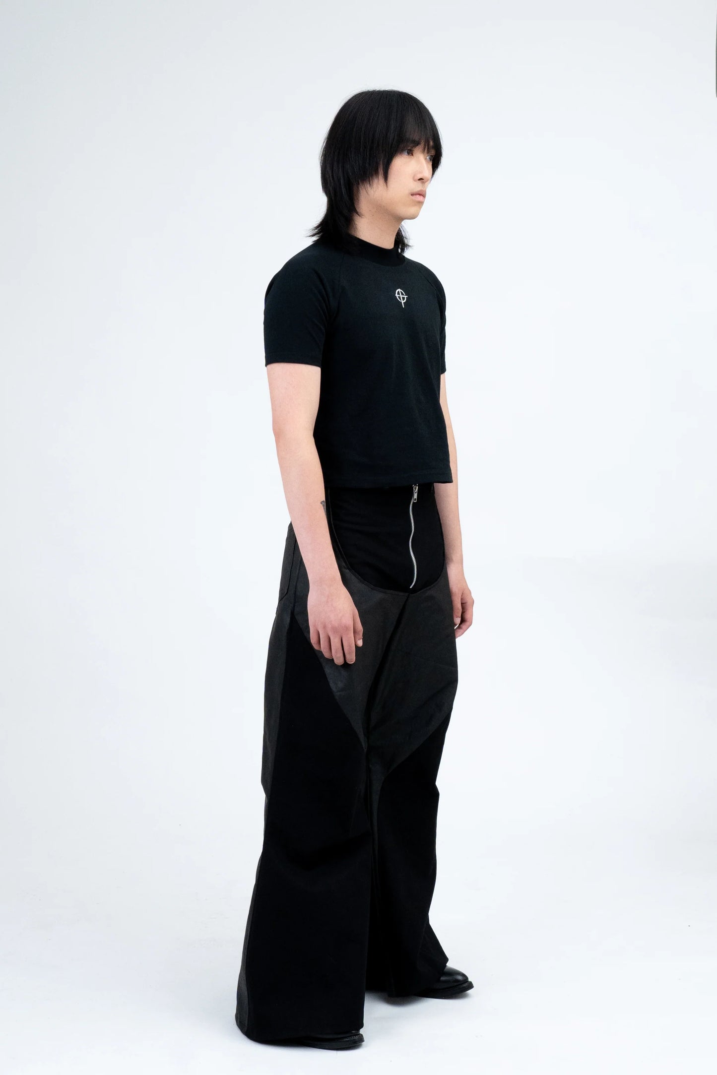 RHITTA CROP TEE - BEV C multi label store