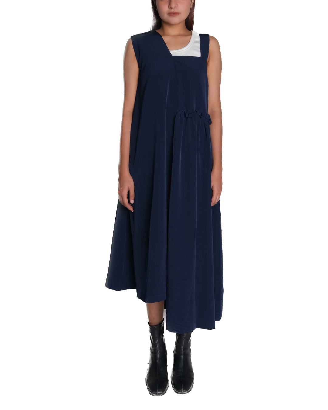 Asymmetric Dress - BEV C multi label store