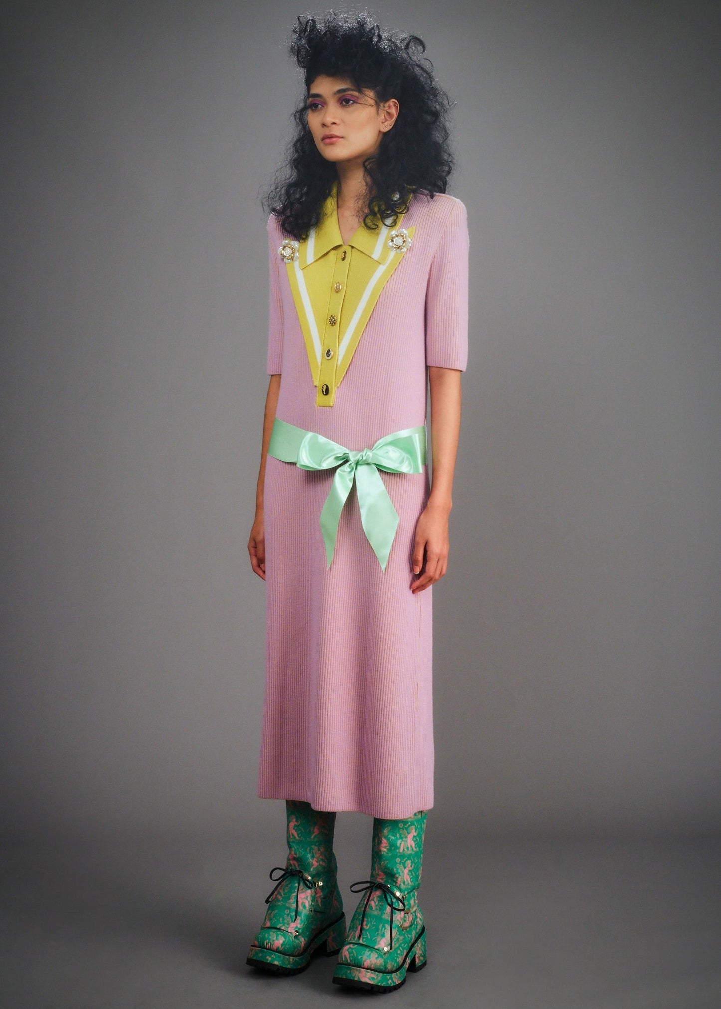 Mary Lou (Taro Purple & Mustard) - BEV C multi label store