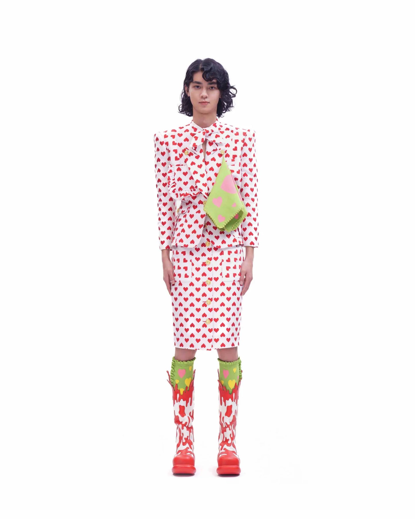 Paula Tsui Day Coat - BEV C multi label store