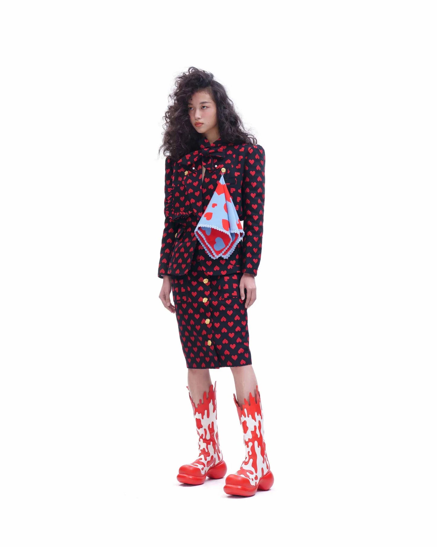 Paula Tsui Evening Coat - BEV C multi label store