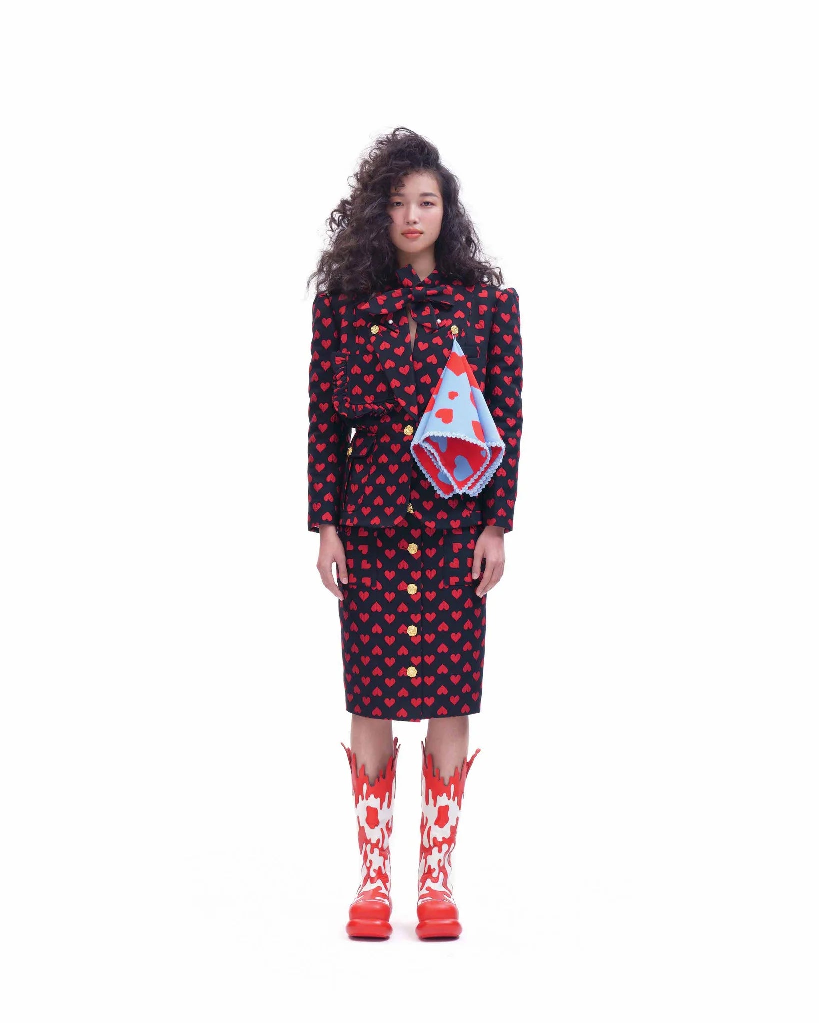 Paula Tsui Evening Coat - BEV C multi label store