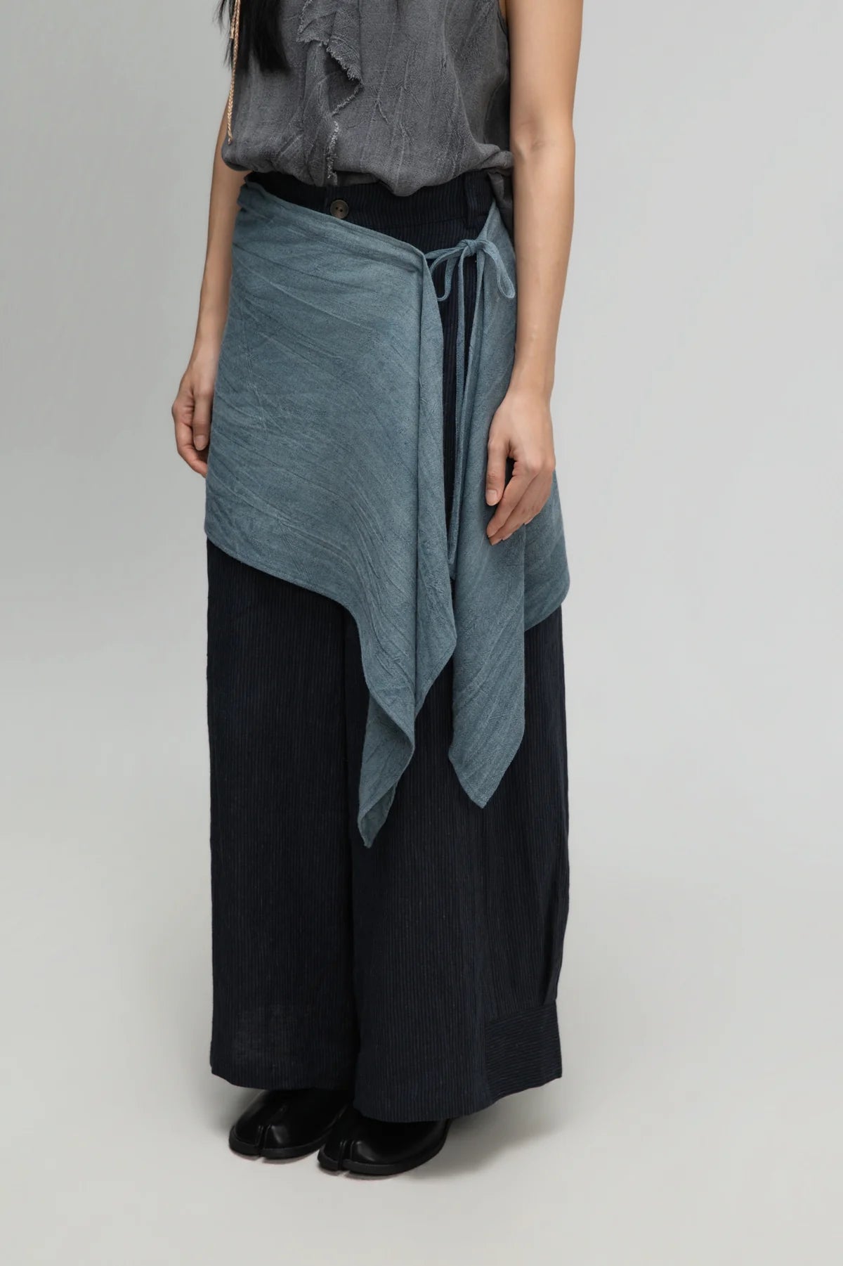 Short Pareo Drape (Tie Dye Teal) - BEV C multi label store