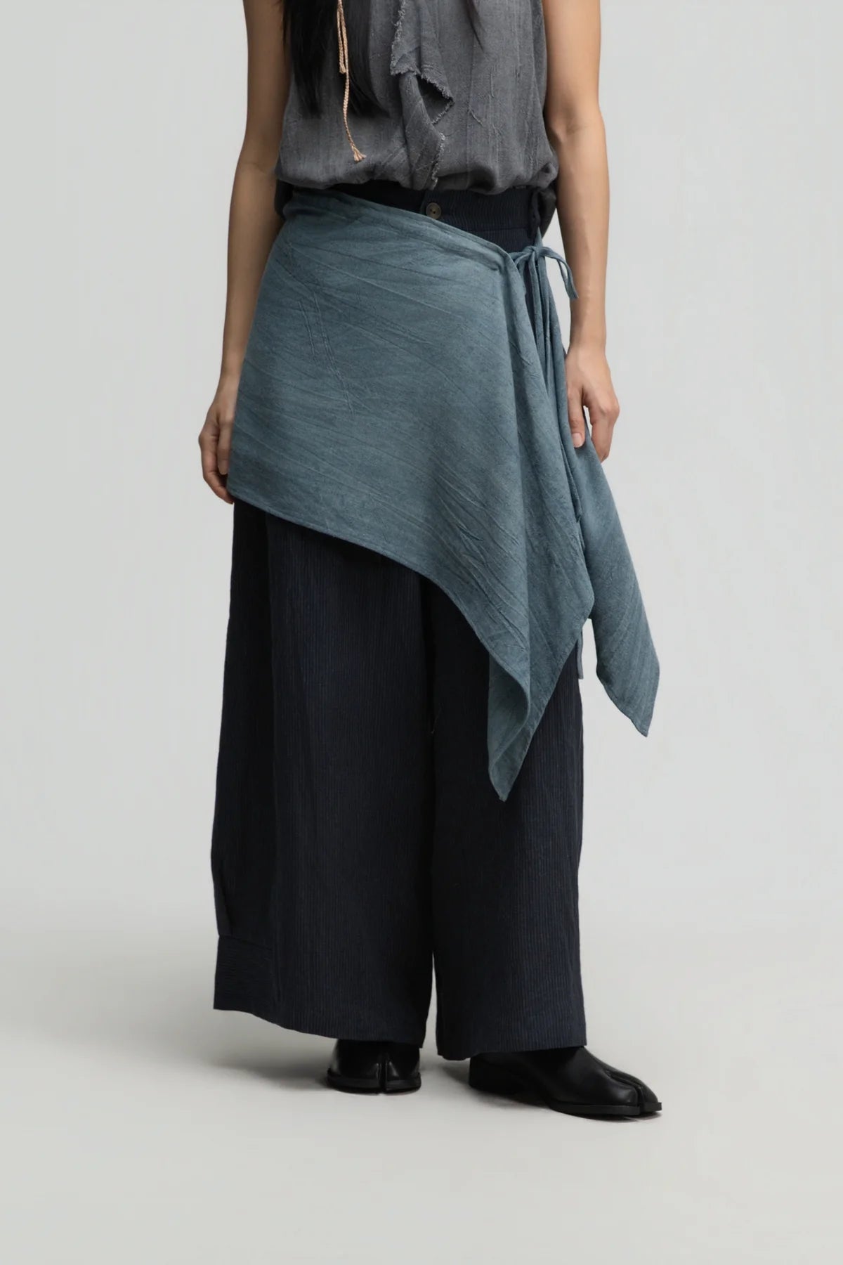 Short Pareo Drape (Tie Dye Teal) - BEV C multi label store