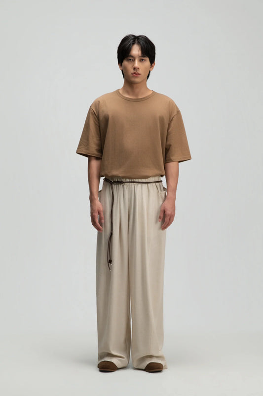 Gender Neutral Convertible Wear Long Pants 2.0 (Off White) - BEV C multi label store