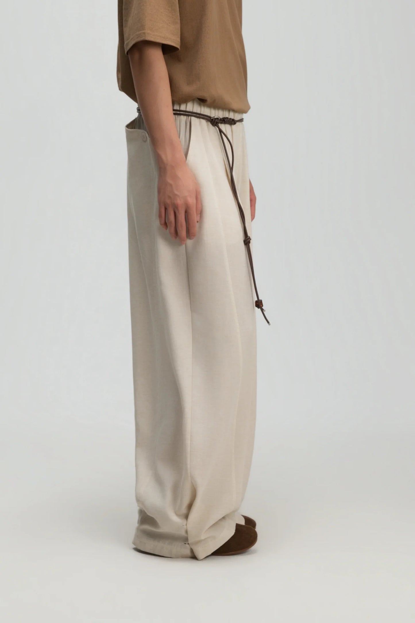 Gender Neutral Convertible Wear Long Pants 2.0 (Off White) - BEV C multi label store