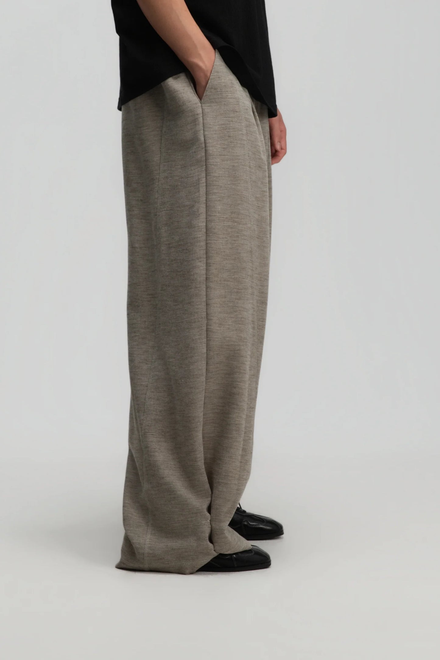 Gender Neutral Convertible Wear Long Pants 2.0 (Dark Oat)