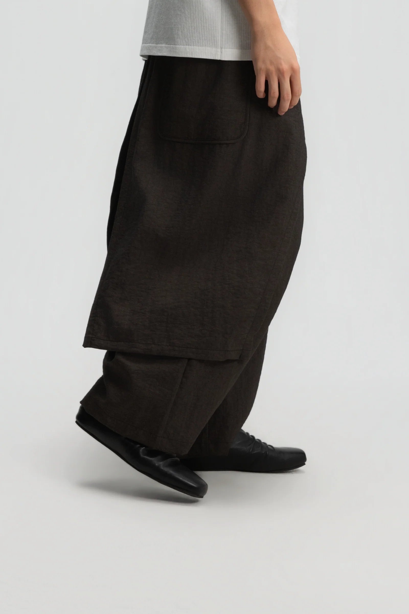 Gender Neutral Panel Cover Long Pants (Dark Grey) - BEV C multi label store