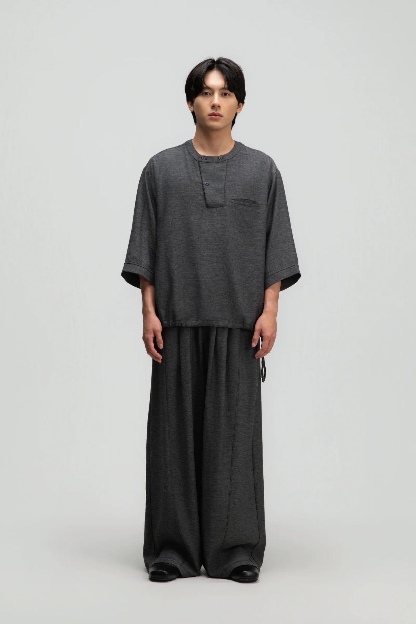 Gender Neutral Convertible Wear Long Pants 2.0 (Midnight Grey)