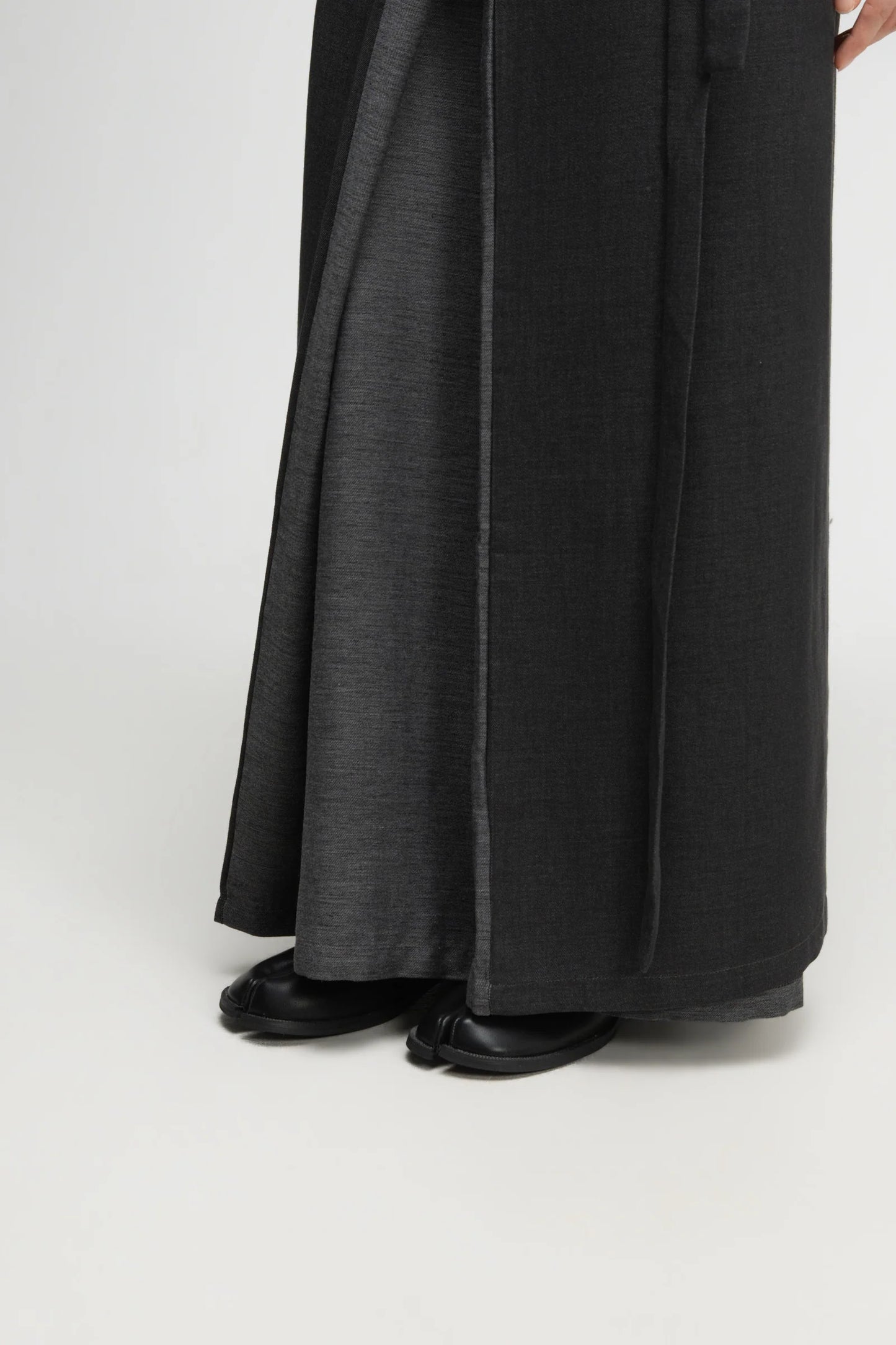 Dual Wear Wrap Skirt 2.0 (Midnight Grey) - BEV C multi label store