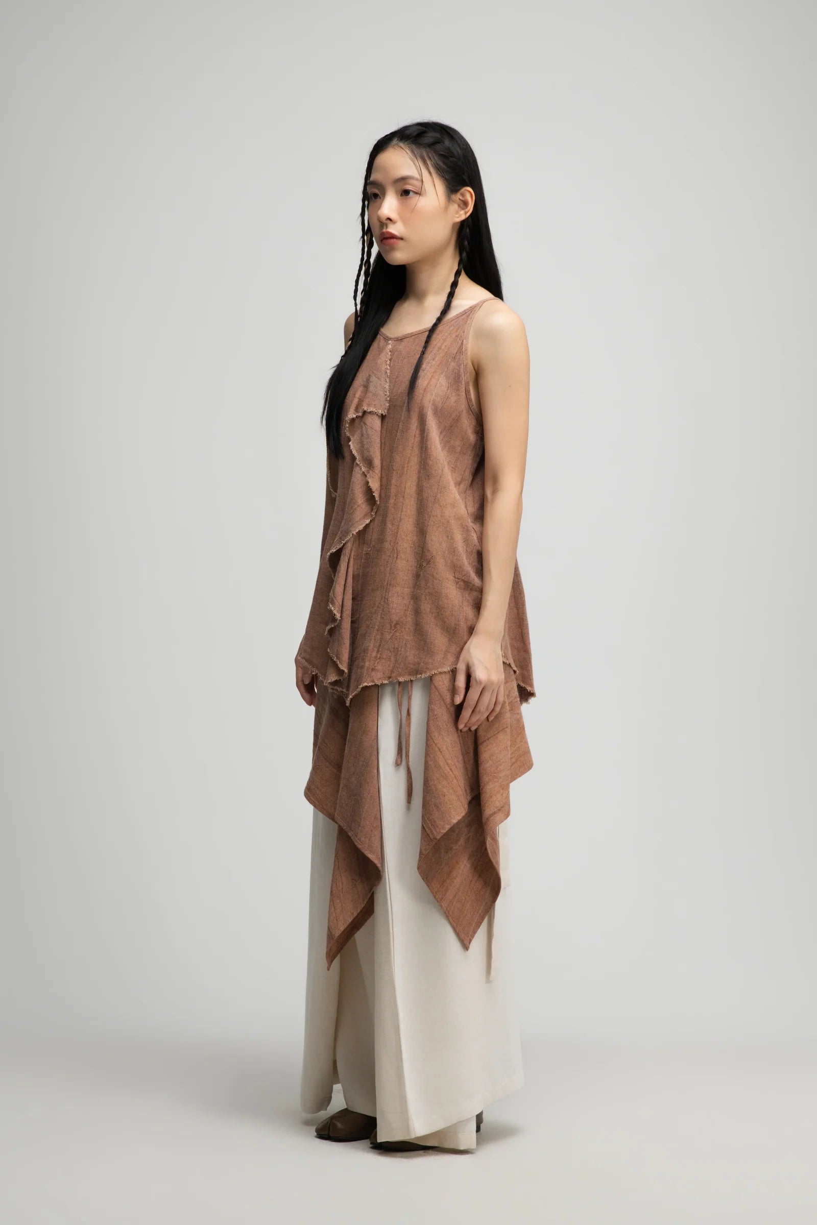 Dual Wear Wrap Skirt 2.0 (Off White) - BEV C multi label store