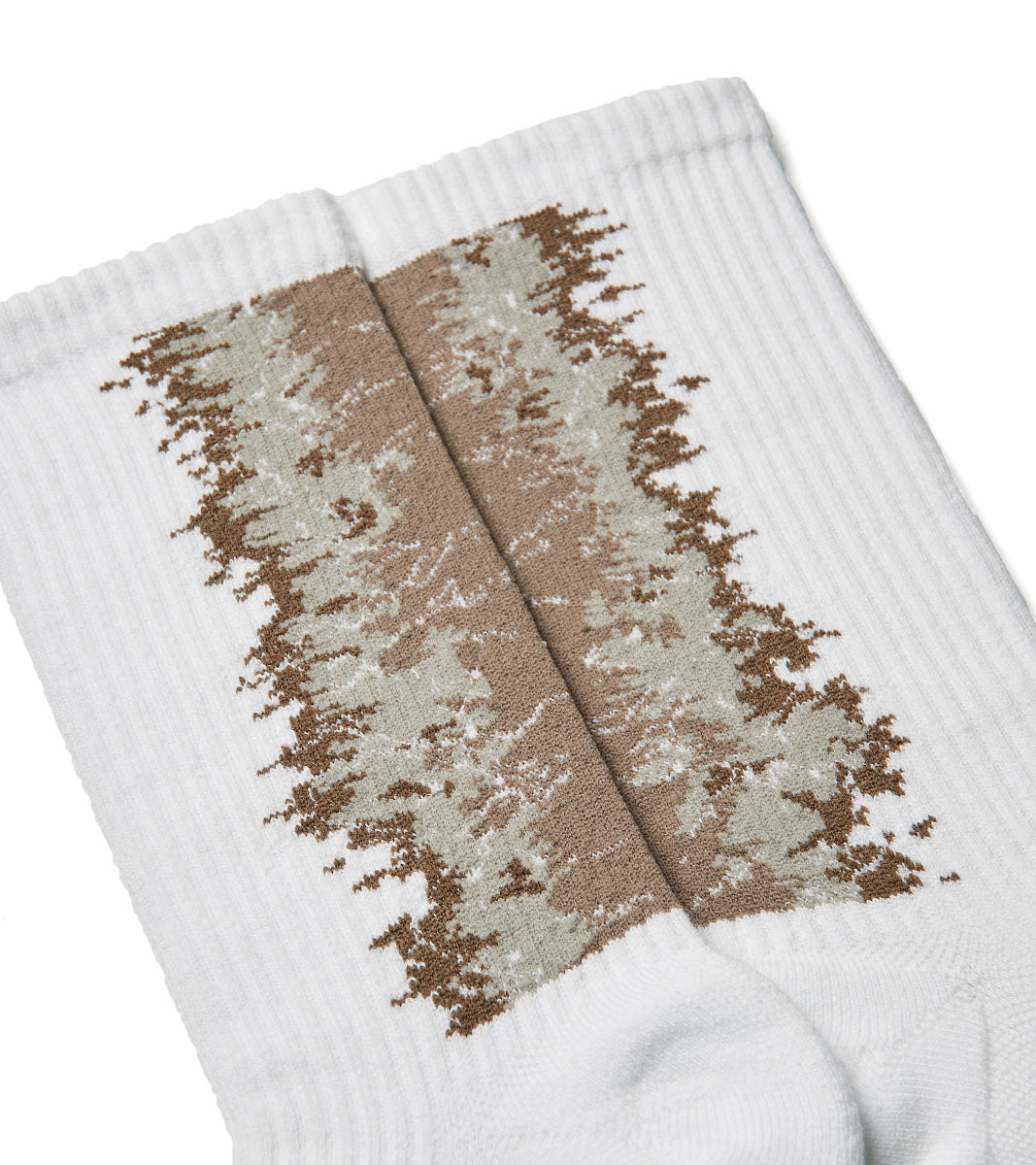 LANDING Midcalf socks -Gradient Sand - BEV C multi label store