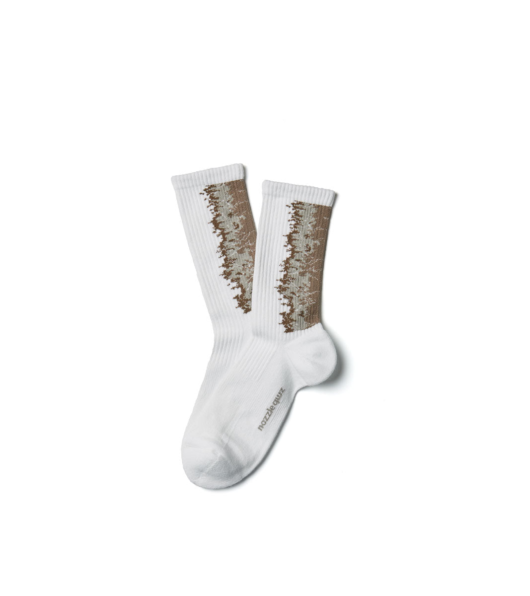 LANDING Midcalf socks -Gradient Sand - BEV C multi label store