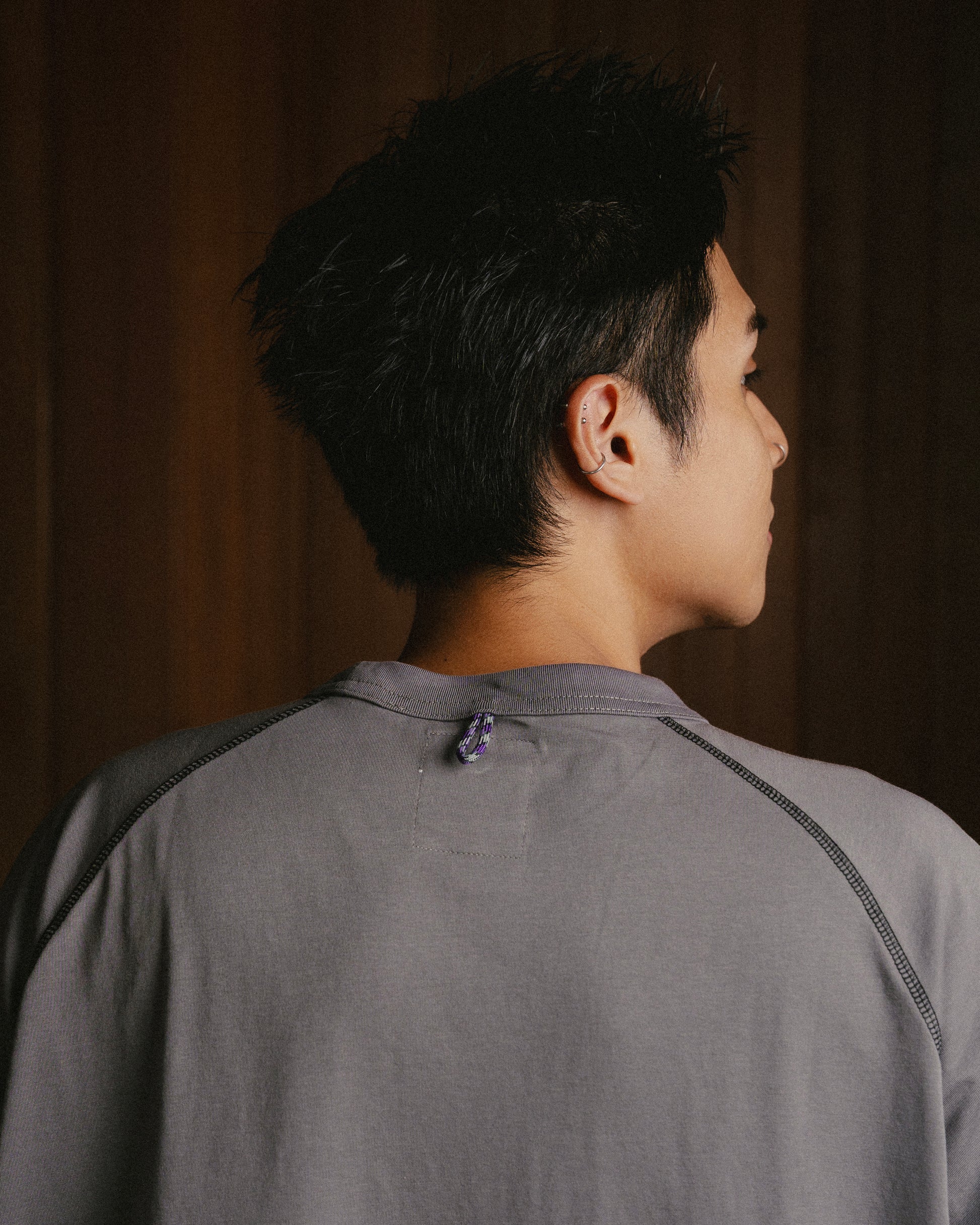 Sorona Pocket Tee - Grey - BEV C multi label store