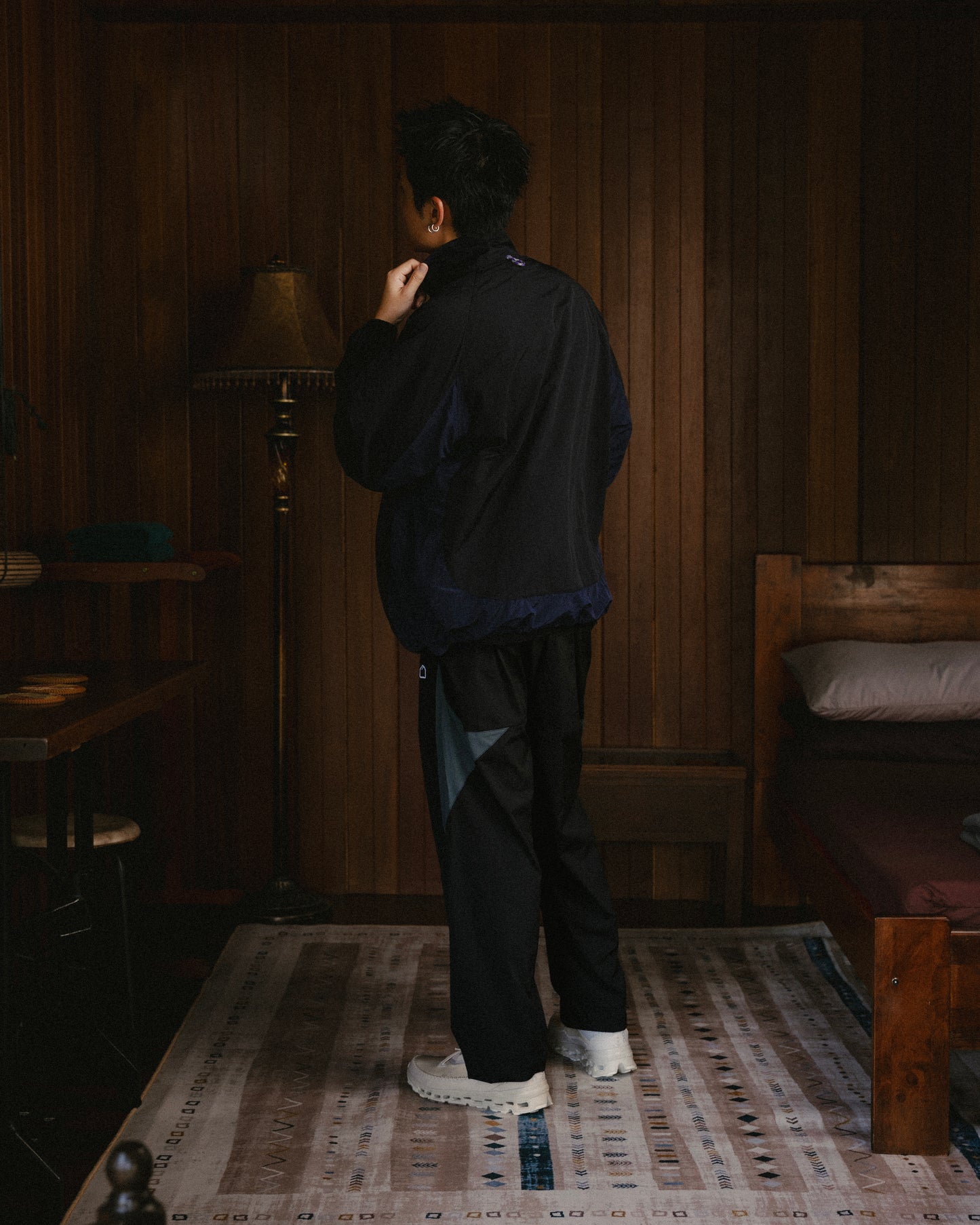 Half Snap Pullover Jacket (Midnight) - BEV C multi label store