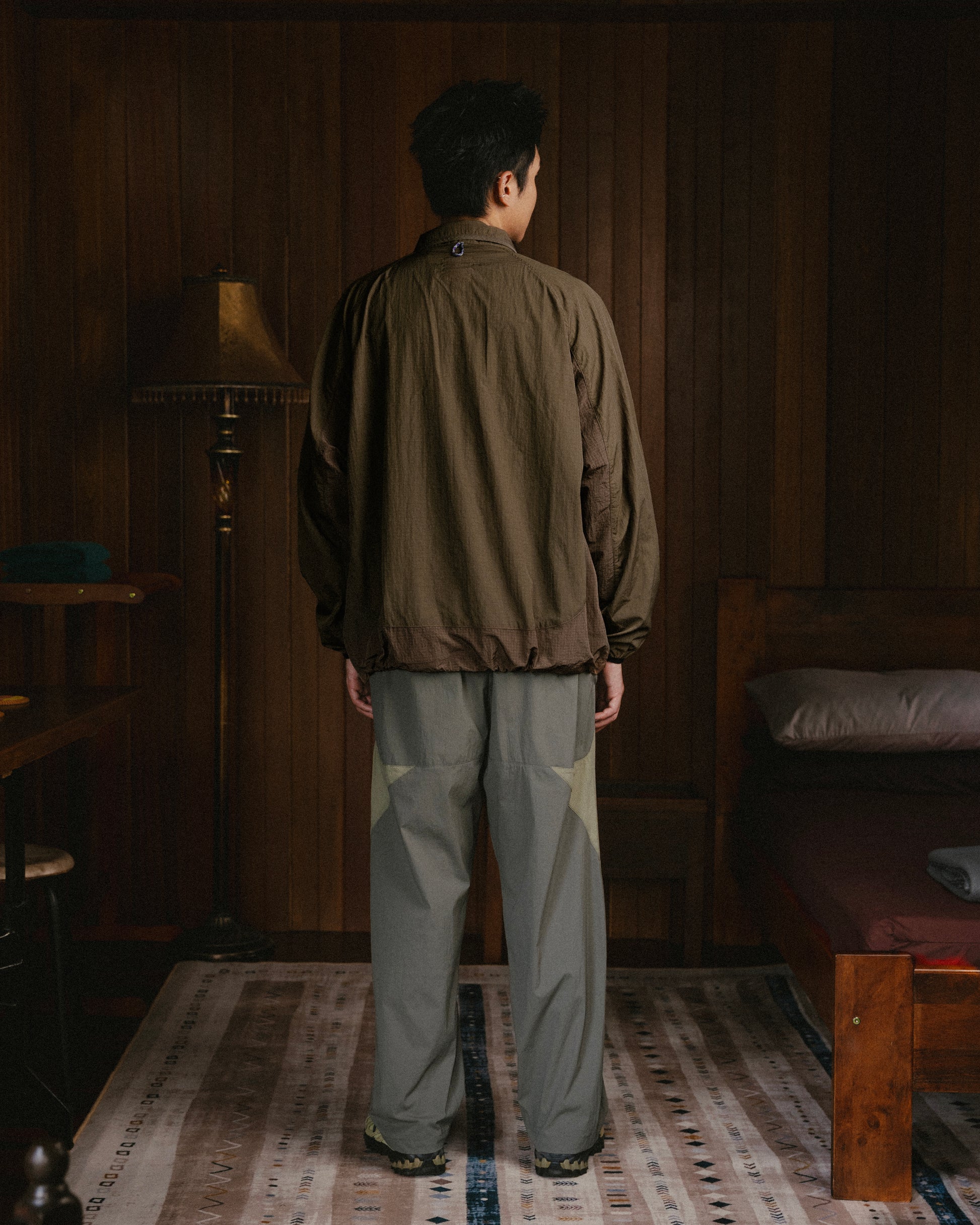 Half Snap Pullover Jacket (Umber) - BEV C multi label store