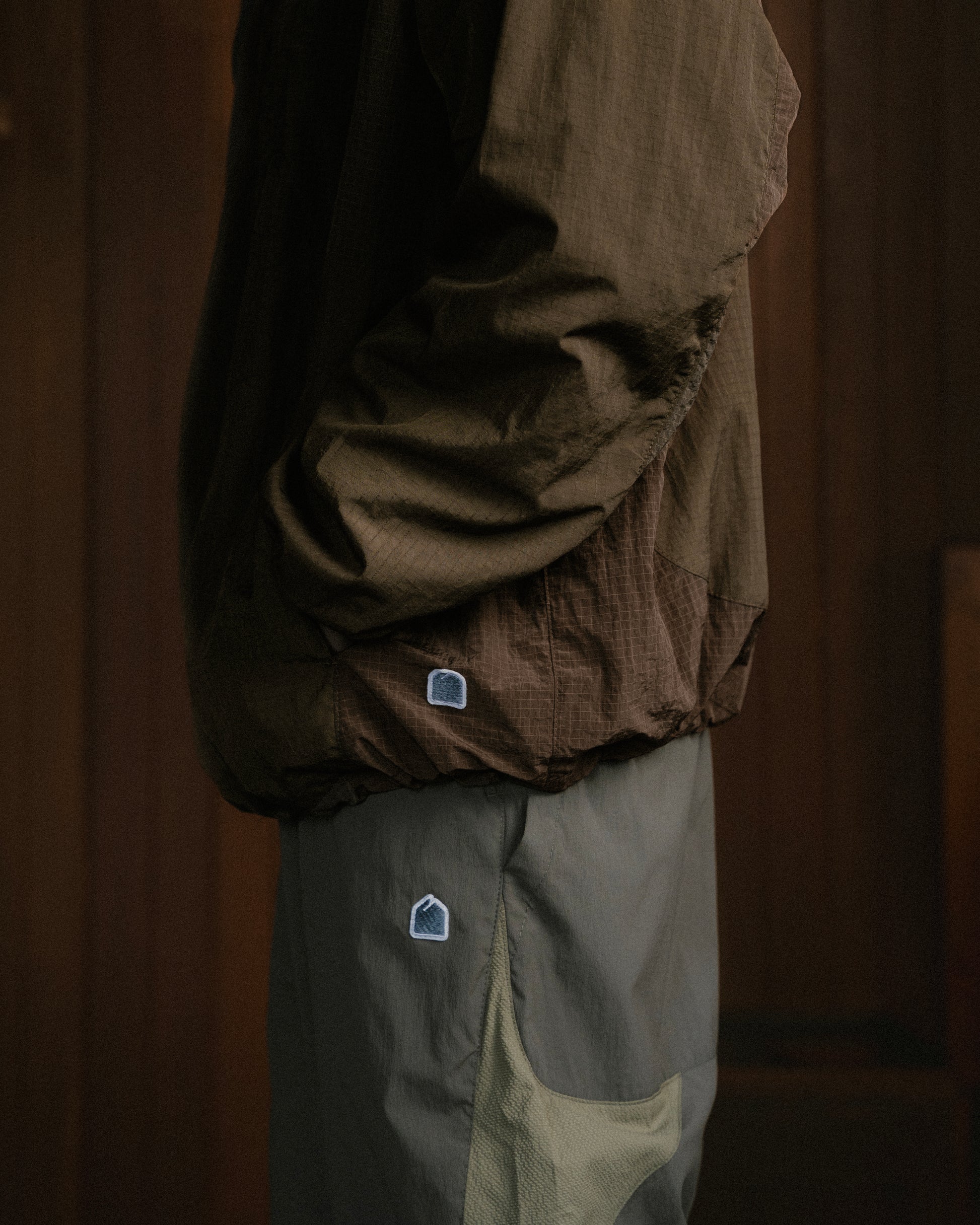 Half Snap Pullover Jacket (Umber) - BEV C multi label store