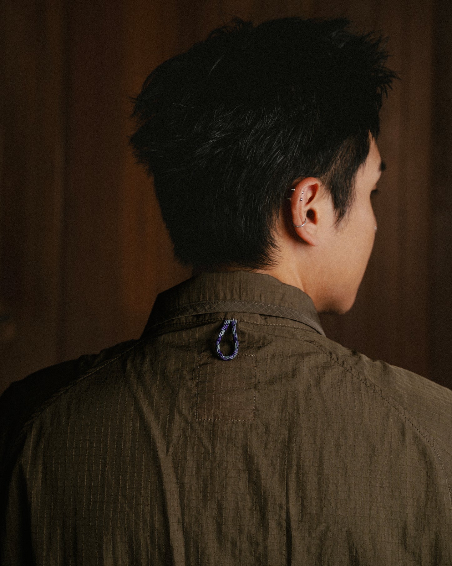 Half Snap Pullover Jacket (Umber) - BEV C multi label store