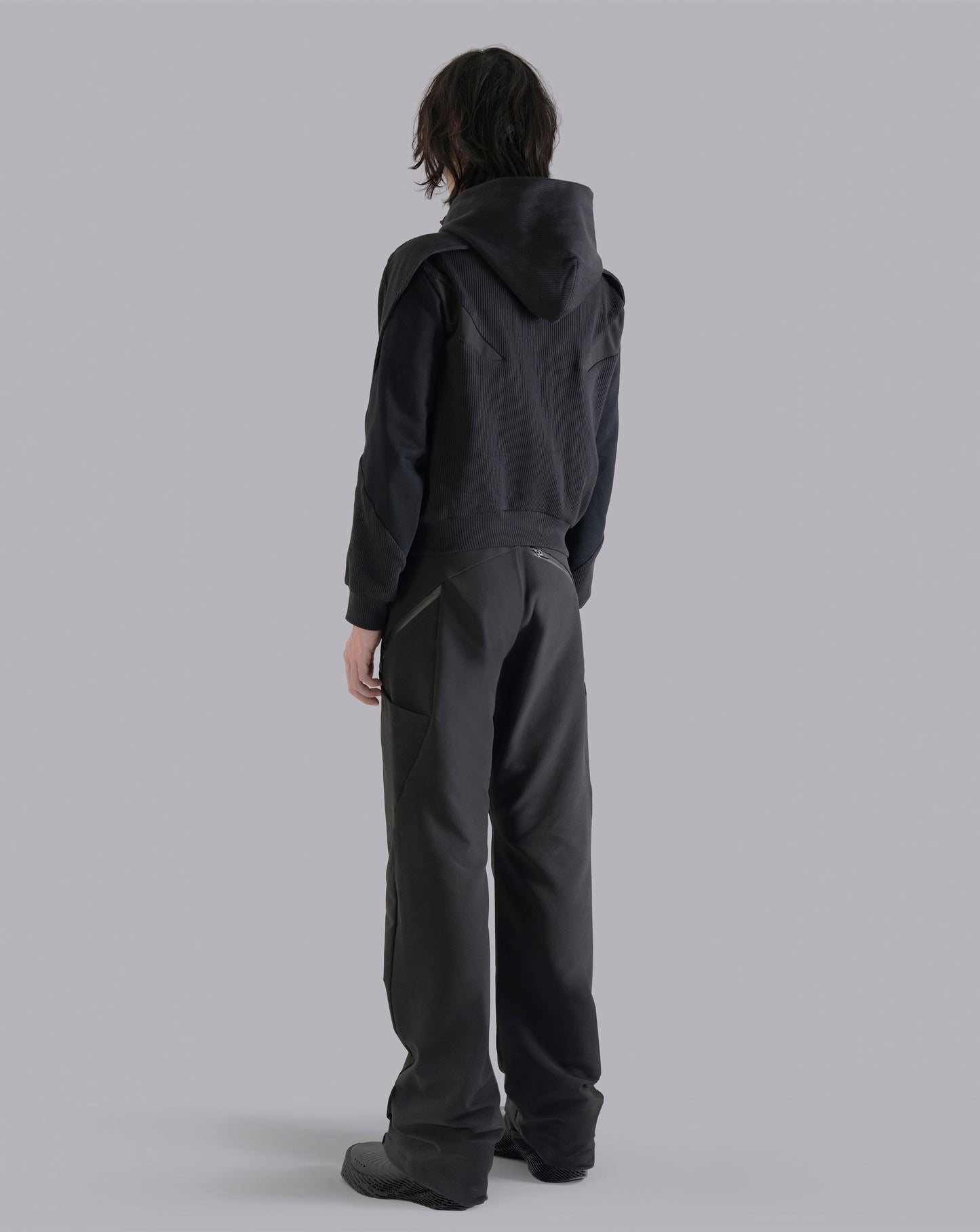 LV.1 Zipup Black X
