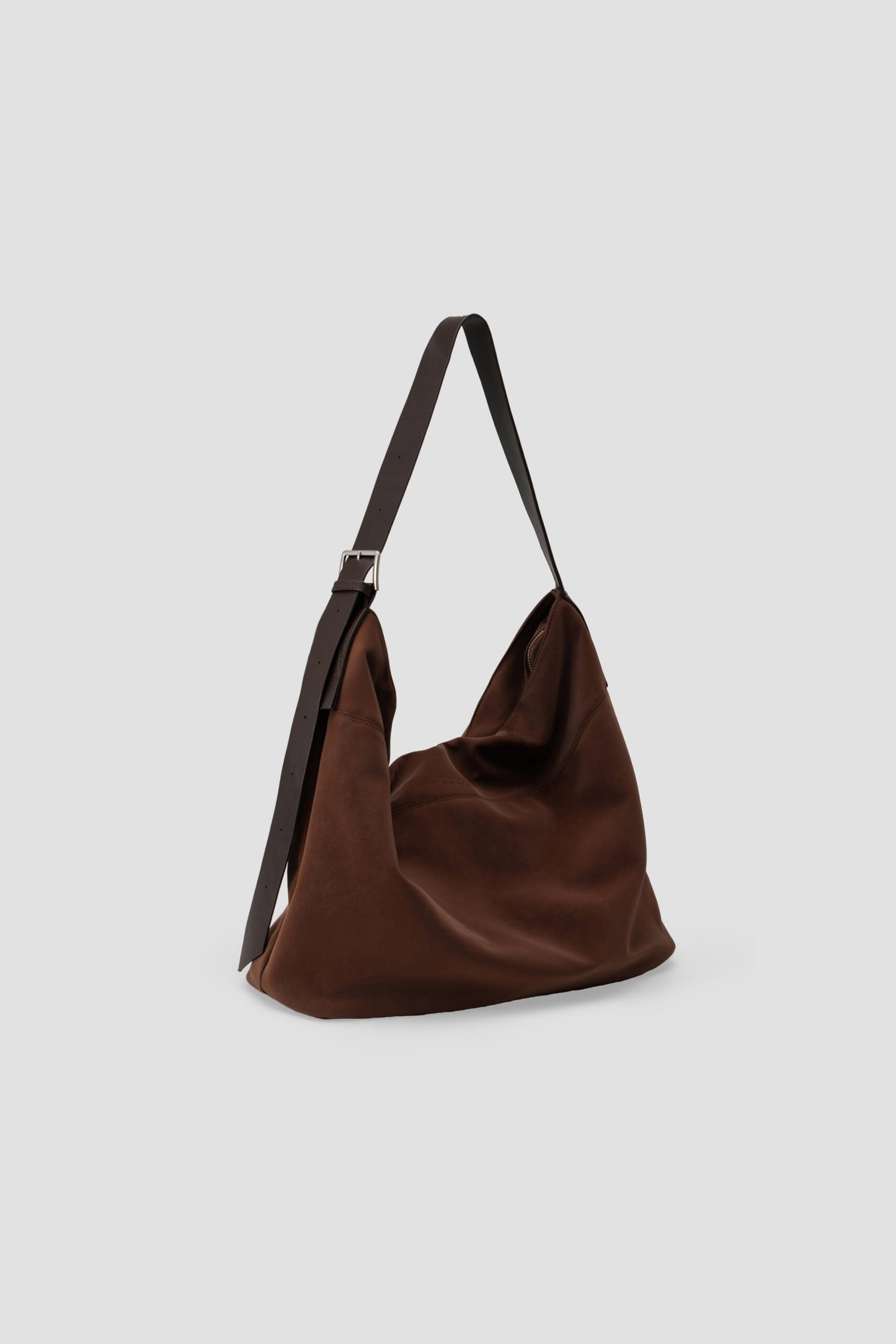 Large Soft Snow Leather Bag (Brown) - BEV C multi label store