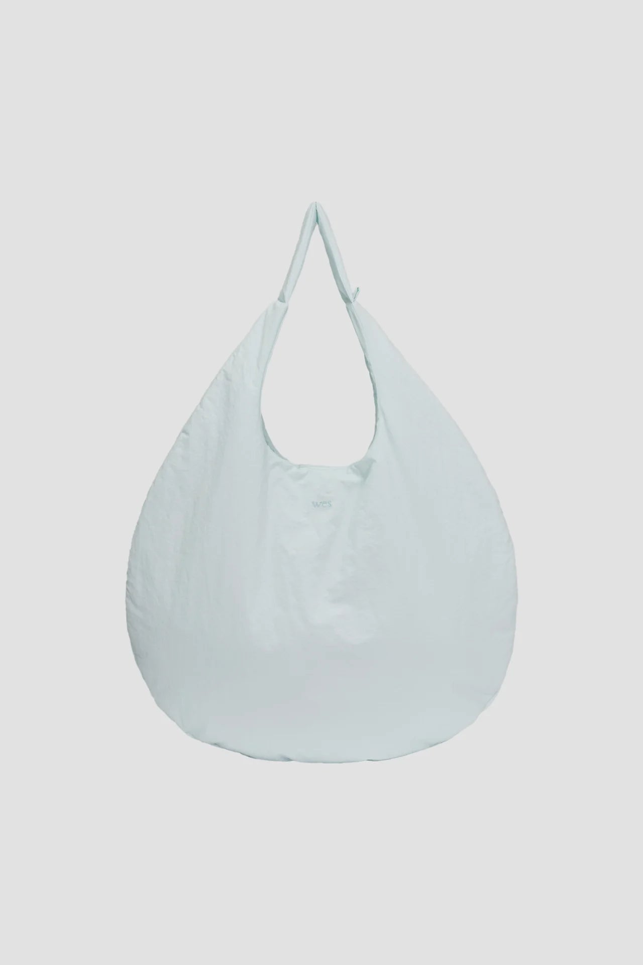 Large Egg Nylon Tote (Ice Blue) - BEV C multi label store
