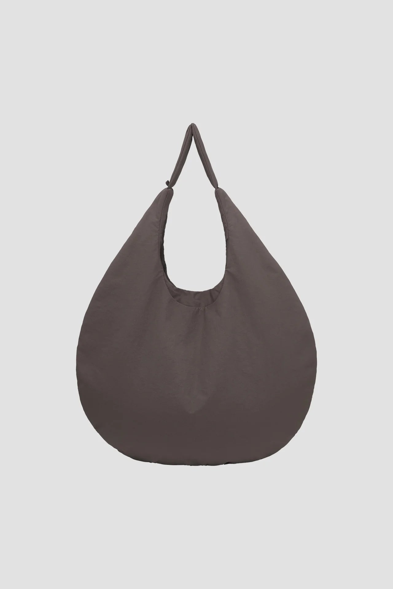 Large Egg Nylon Tote (Dark Grey) - BEV C multi label store