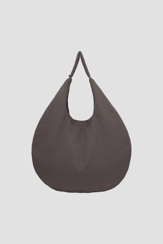 Large Egg Nylon Tote (Dark Grey) - BEV C multi label store
